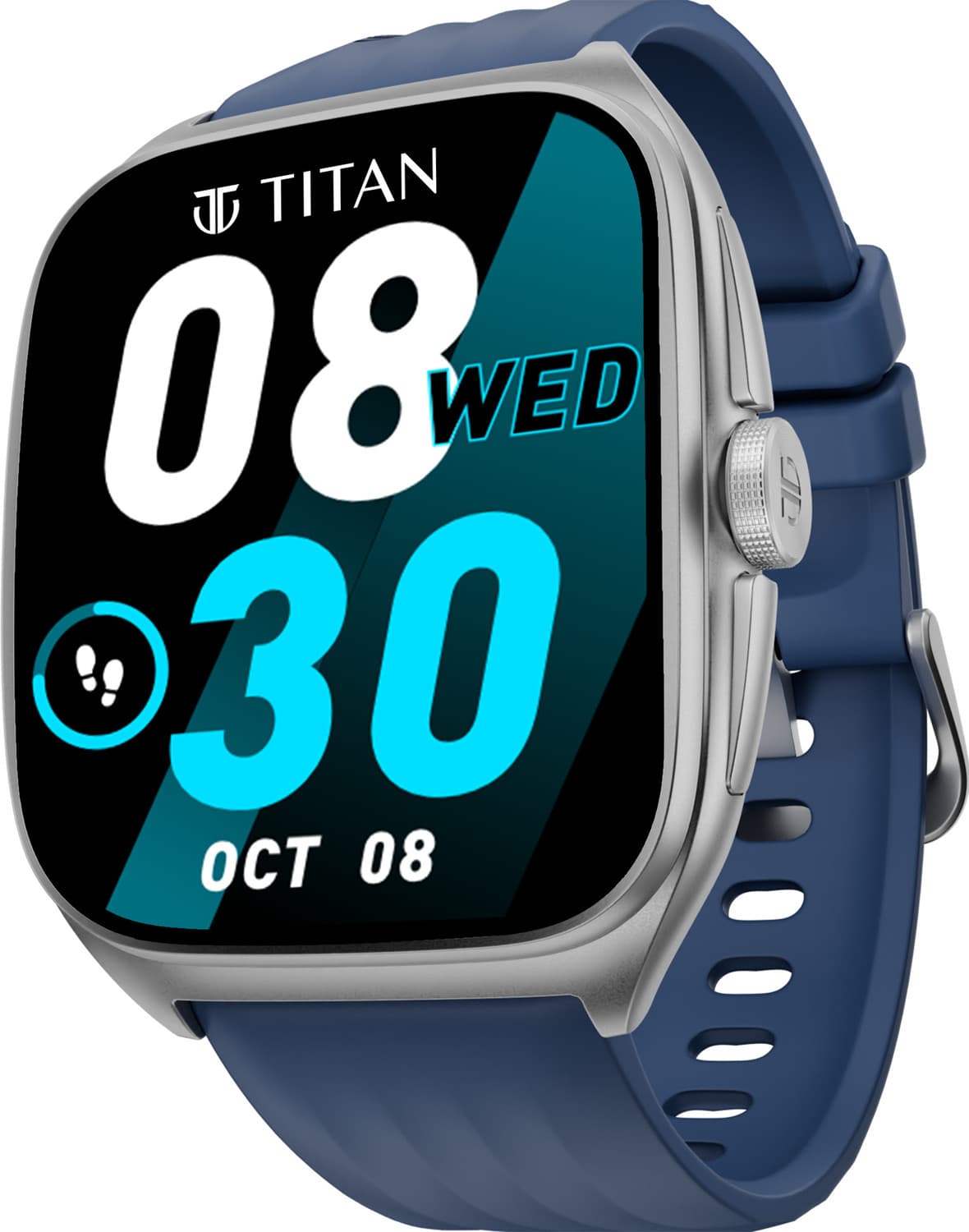 Titan Evolution |46.9mm Curved AMOLED Display|Aluminium Case|Working Crown|BT Calling Smartwatch