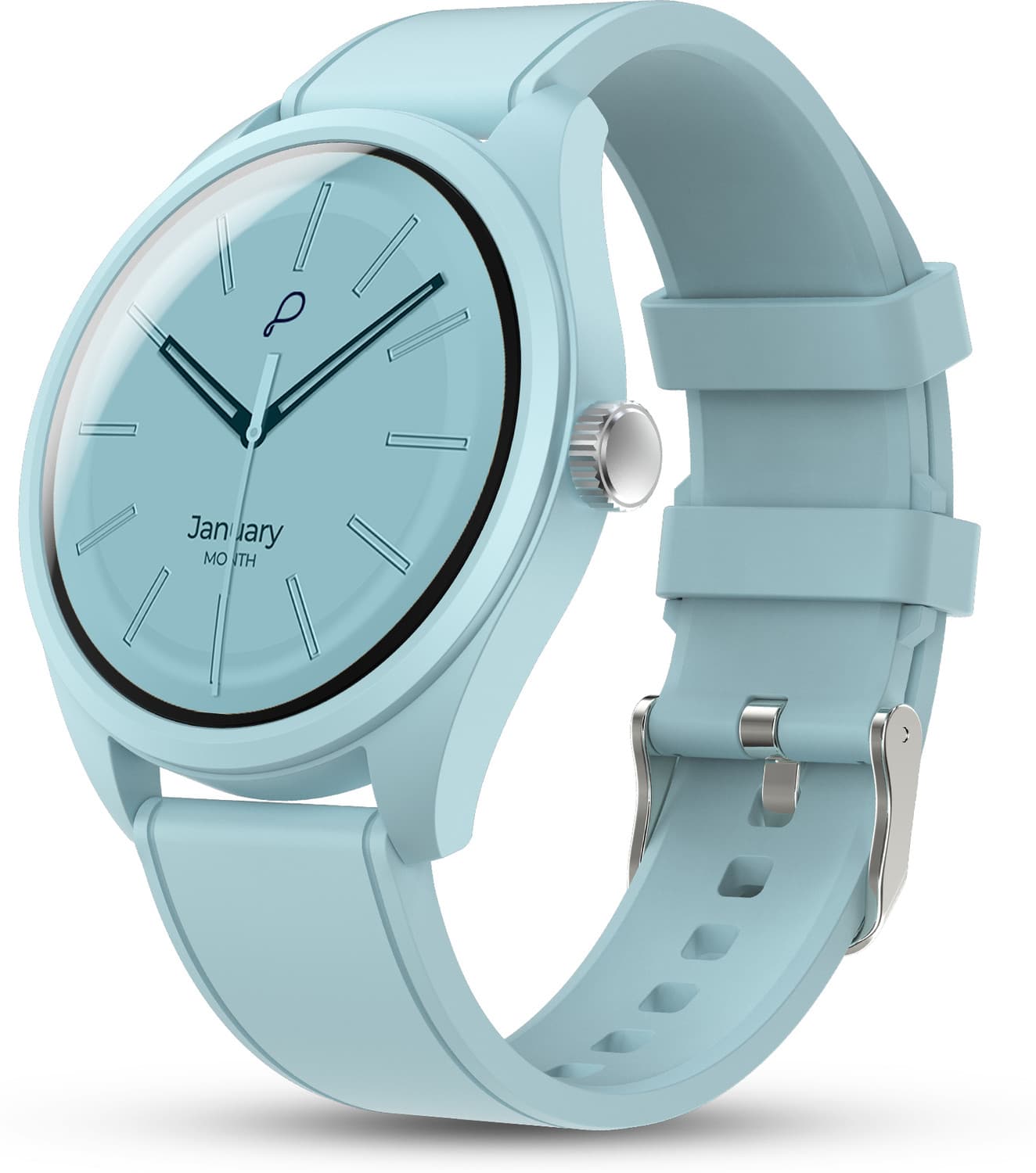 pebble pixie smartwatch 1 32 amoled 3d dome display swappable straps