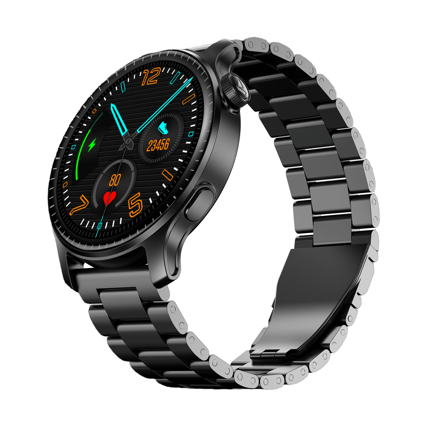 boAt Ultima Prime w/ 1.43"(3.68cm)AMOLED Display,Personalized Nudges,Functional Crown Smartwatch