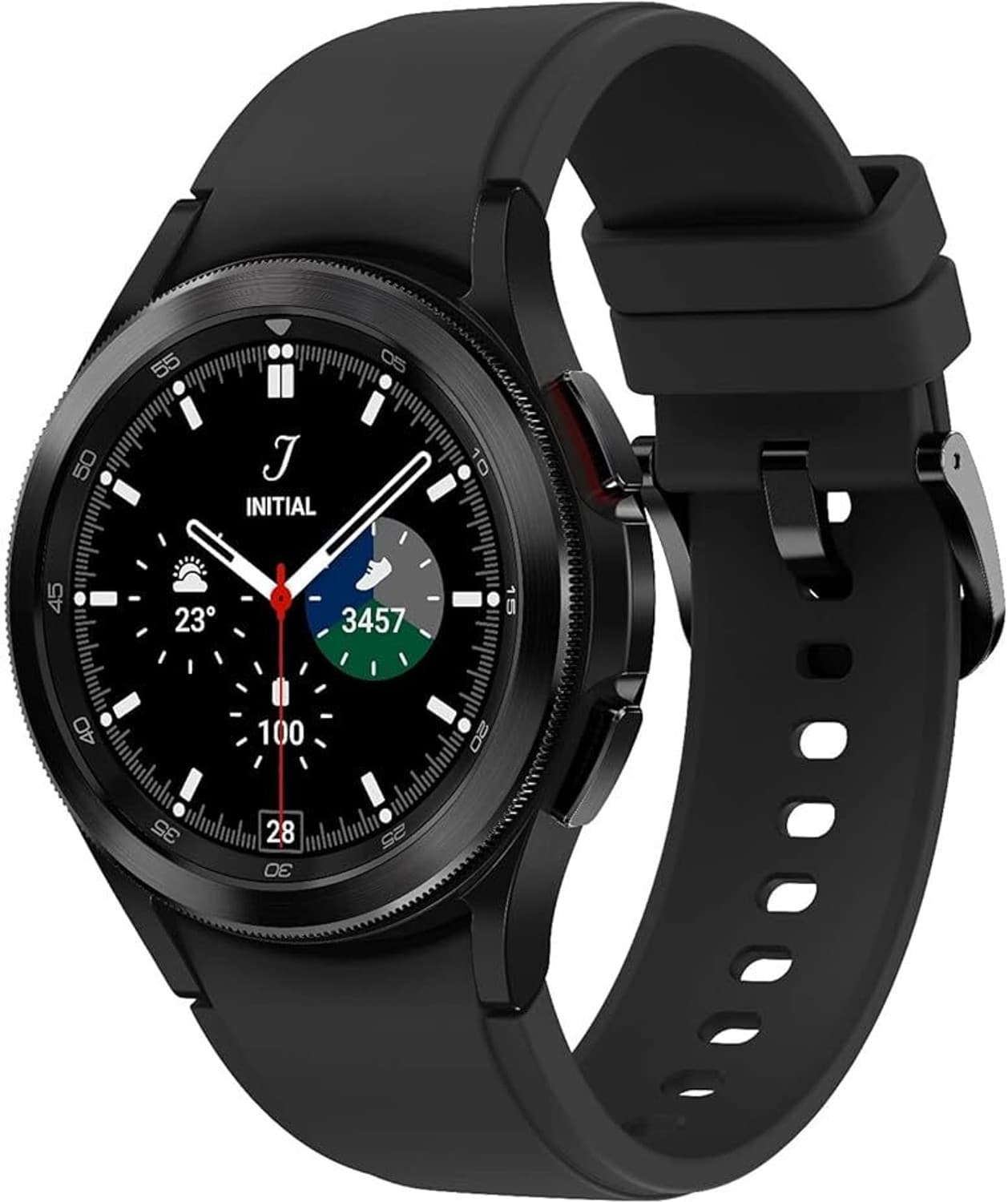 SAMSUNG SM-R890NZKAINU Watch 4 Classic, 46mm BT Calling with Body Composition Tracking