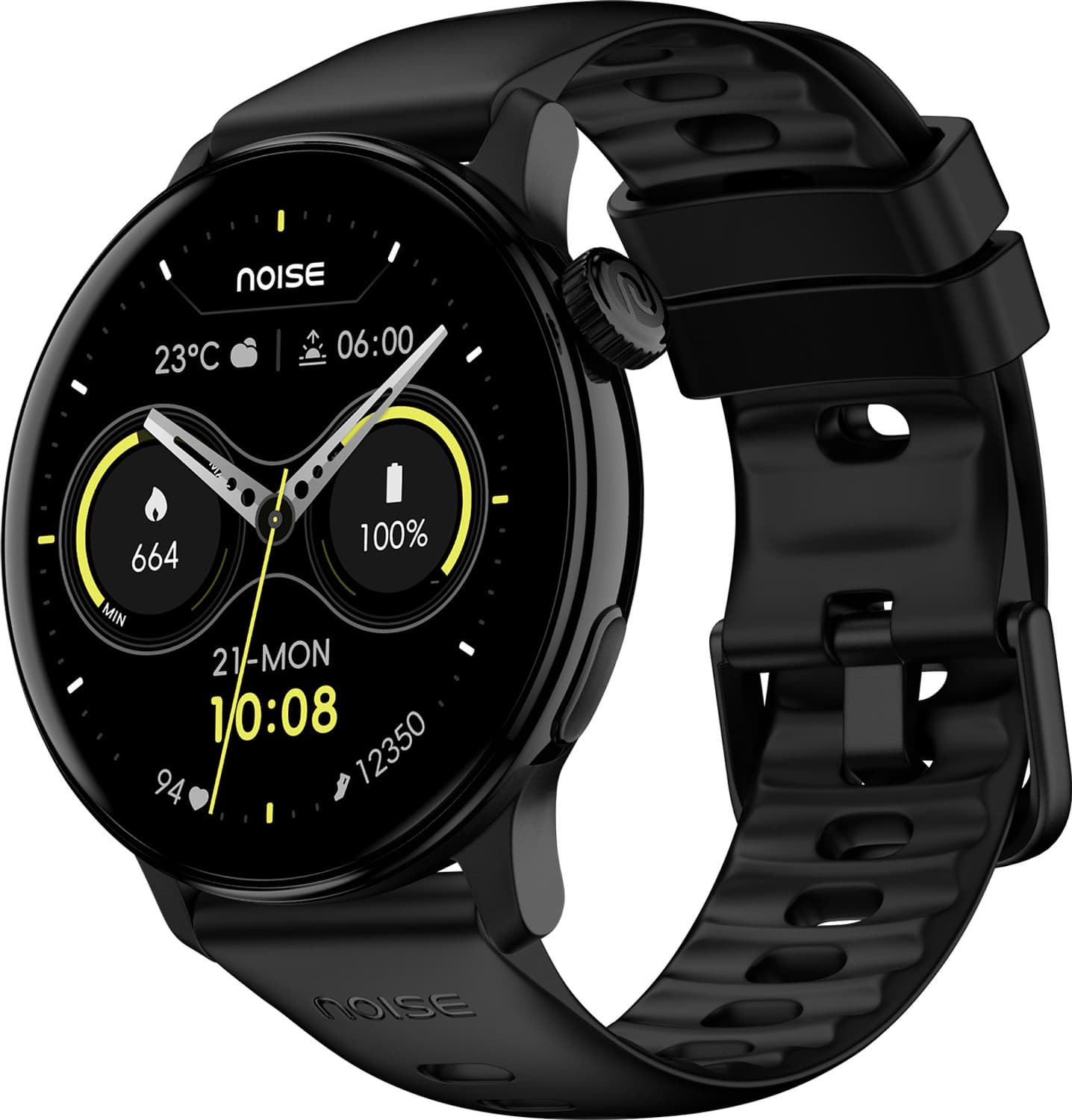 Noise Noise Pro 6R 1.46inchAMOLED 1000 NITS,Powered by Noise AI Pro,Built-in GPS,3ATM Smartwatch