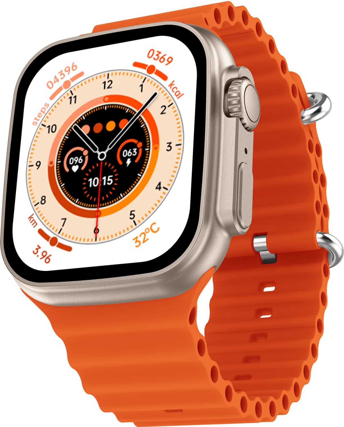 Fire-Boltt Gladiator 49.7mm Display, Bluetooth Call, 123 sports modes, IP67, voice assist Smartwatch