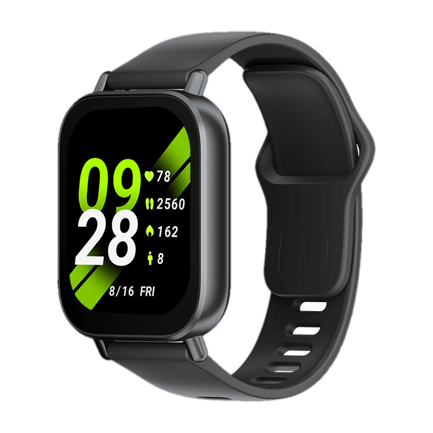 Mi Active 5 BT Calling with 3 mic ENC,2"HD Screen,HyperOS connectivity,Metal body Smartwatch