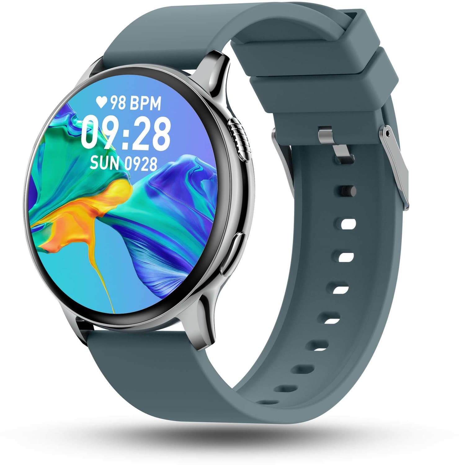 Pebble Cosmos Luxe 2.0 1.43" AMOLED Display with BT Calling and Responsive Watch Faces Smartwatch