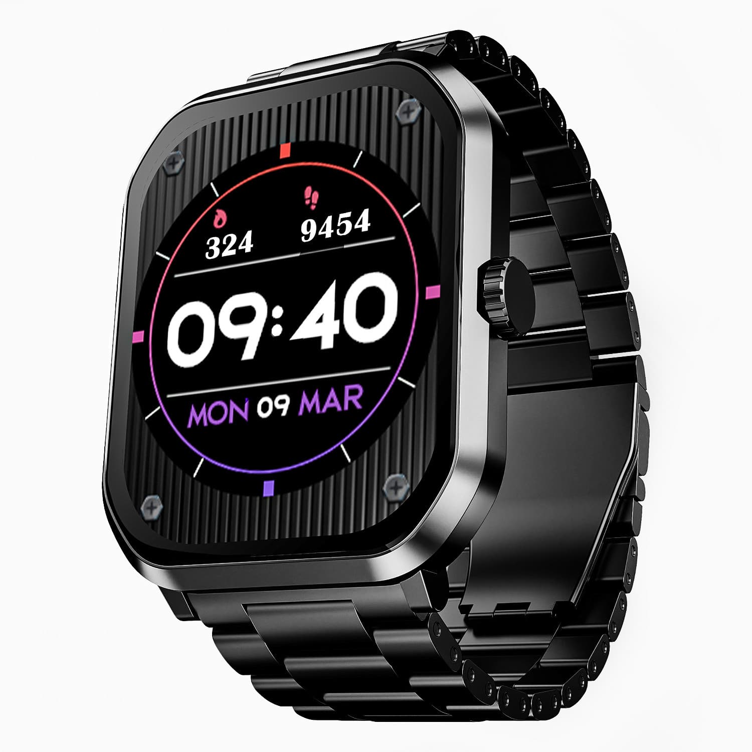 boAt Ultime Select w/ 2.01" AMOLED Display, BT Calling, Functional Crown, QR Code Smartwatch