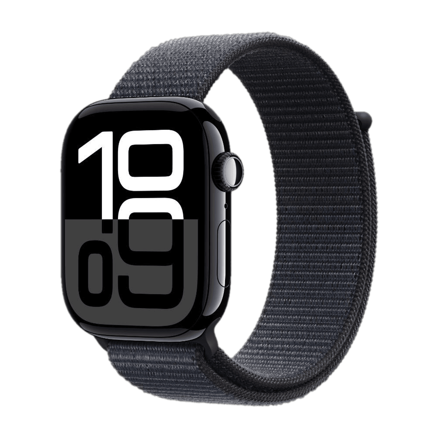 Apple Watch Series 10 GPS 46mm Jet Black Aluminium with Ink Sport Loop