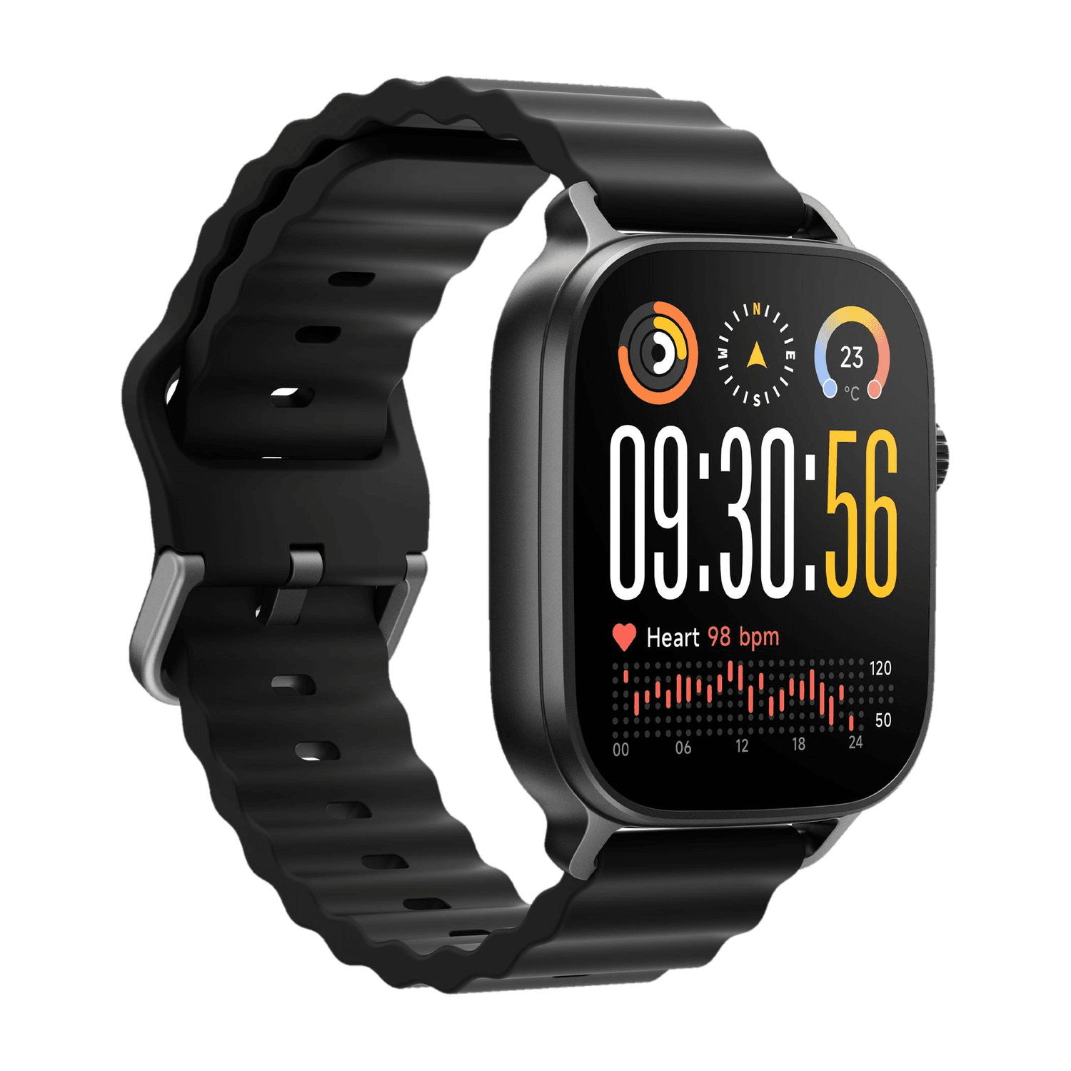 realme Watch 5,1.97" AMOLED,upto 20 Days Battery,BT Calling,GPS,Compass,IP68 Smartwatch