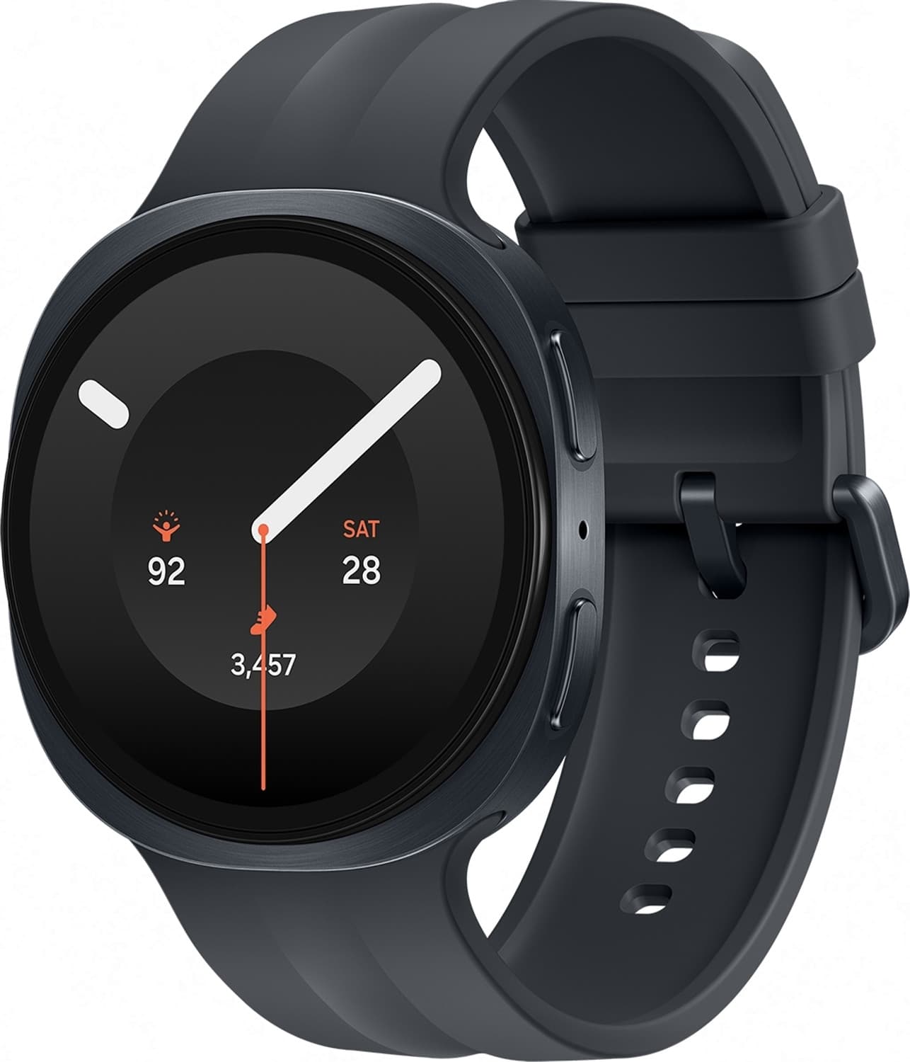 Samsung Galaxy Watch9 (44mm, Bluetooth) (Graphite Strap, Large)