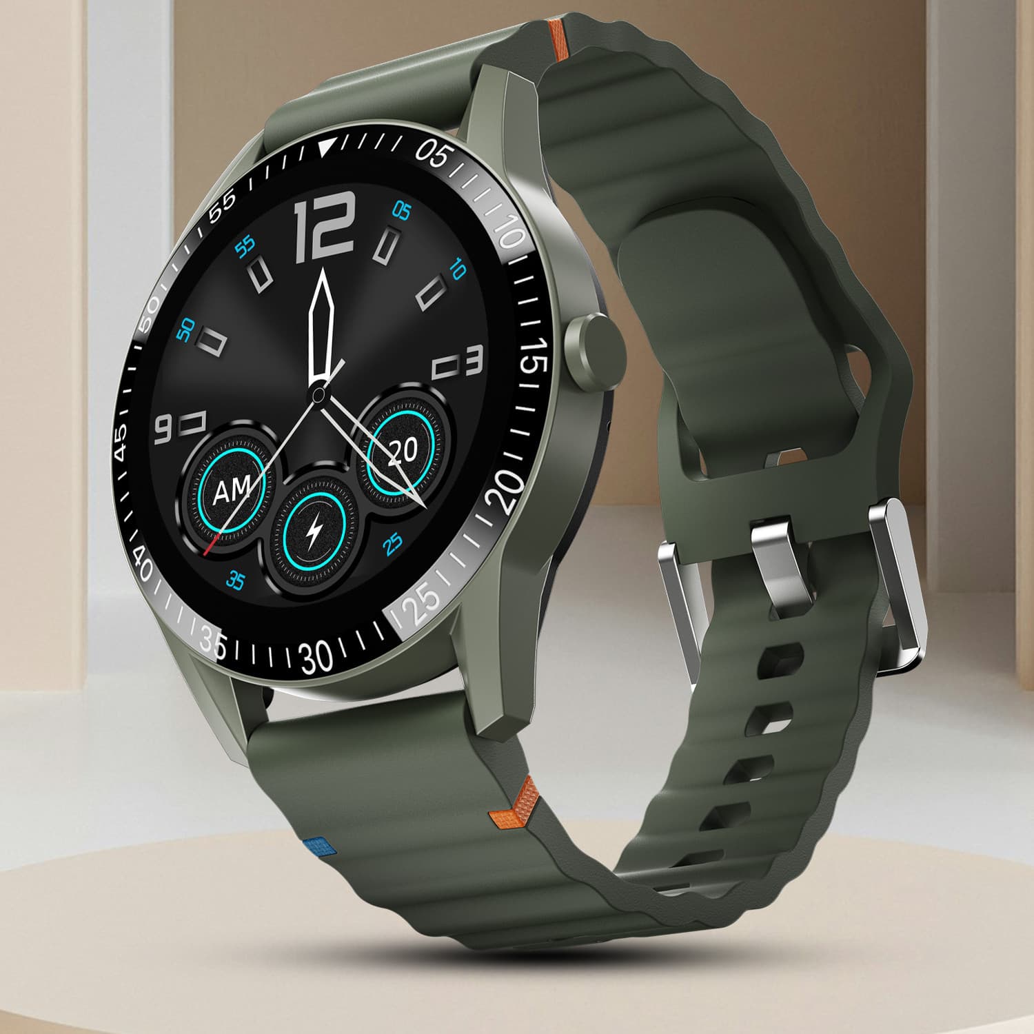 Fire-Boltt Talk 35.3mm (1.39) Bluetooth Calling with SpO2, Metal Body & Luxury Design Smartwatch