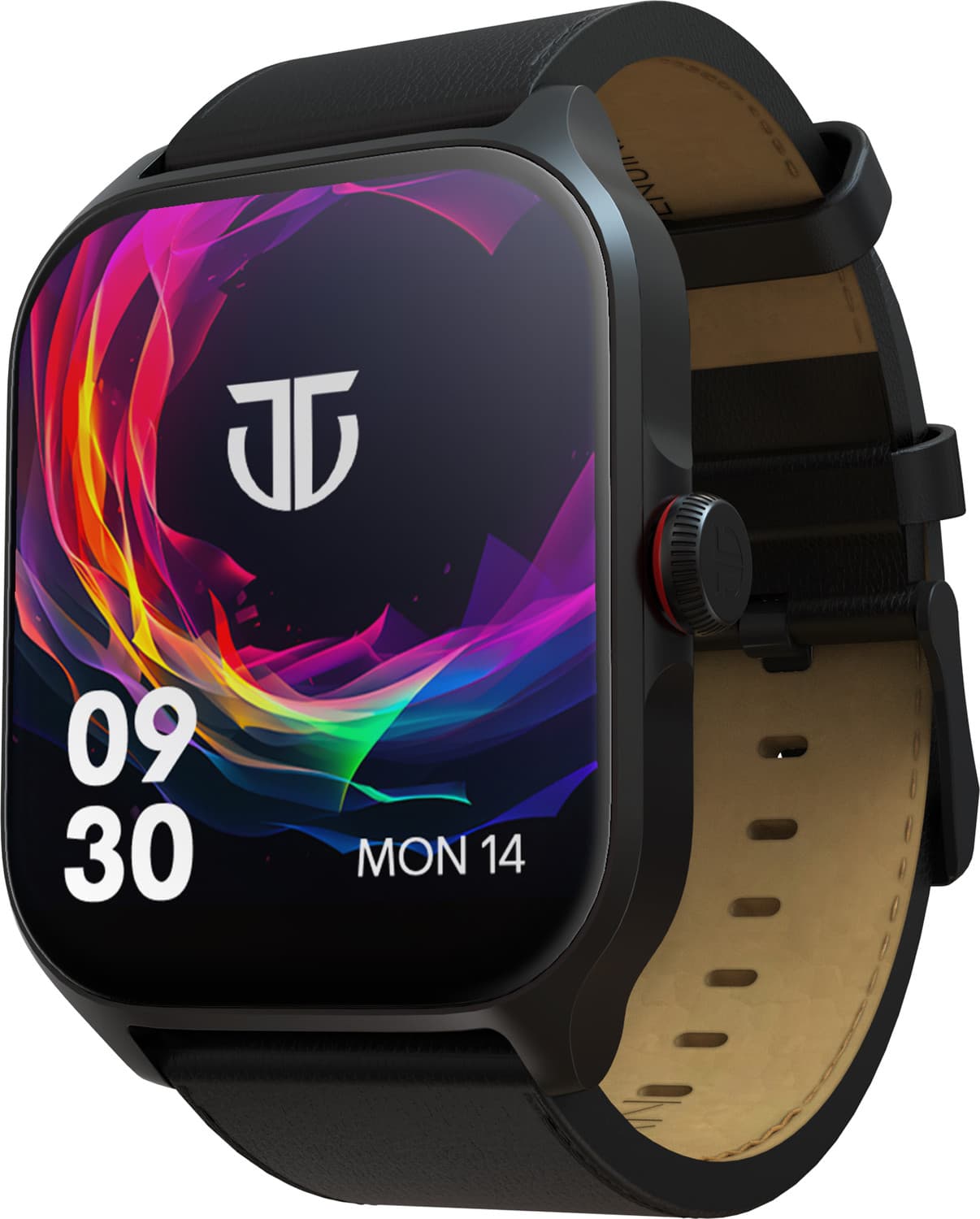 Titan Zeal with 1.85 inch AMOLED Display with AOD|390x450|Functional Crown|BT Calling Smartwatch