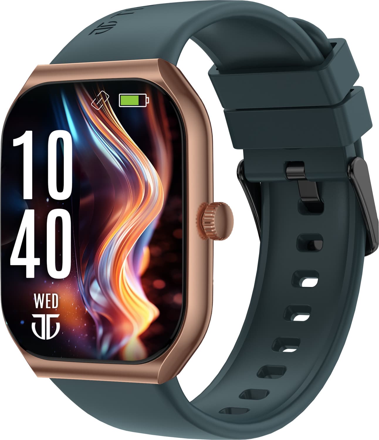 Titan Smart 3|1.96'' AMOLED Display|SingleSync BT Calling|Fast Charging|110+ Sports Smartwatch