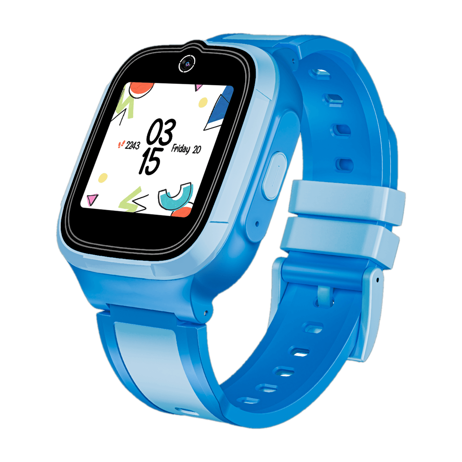 boAt Wanderer Smart w/ Inbuilt GPS, Geo-Fencing, Video & Voice Calls for Kids Smartwatch