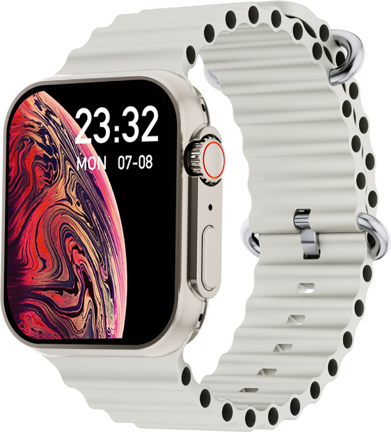 Gizmore Vogue 1.95 AOD 600 NITS | 320 X 385 PX HD Display Bluetooth Calling Smartwatch