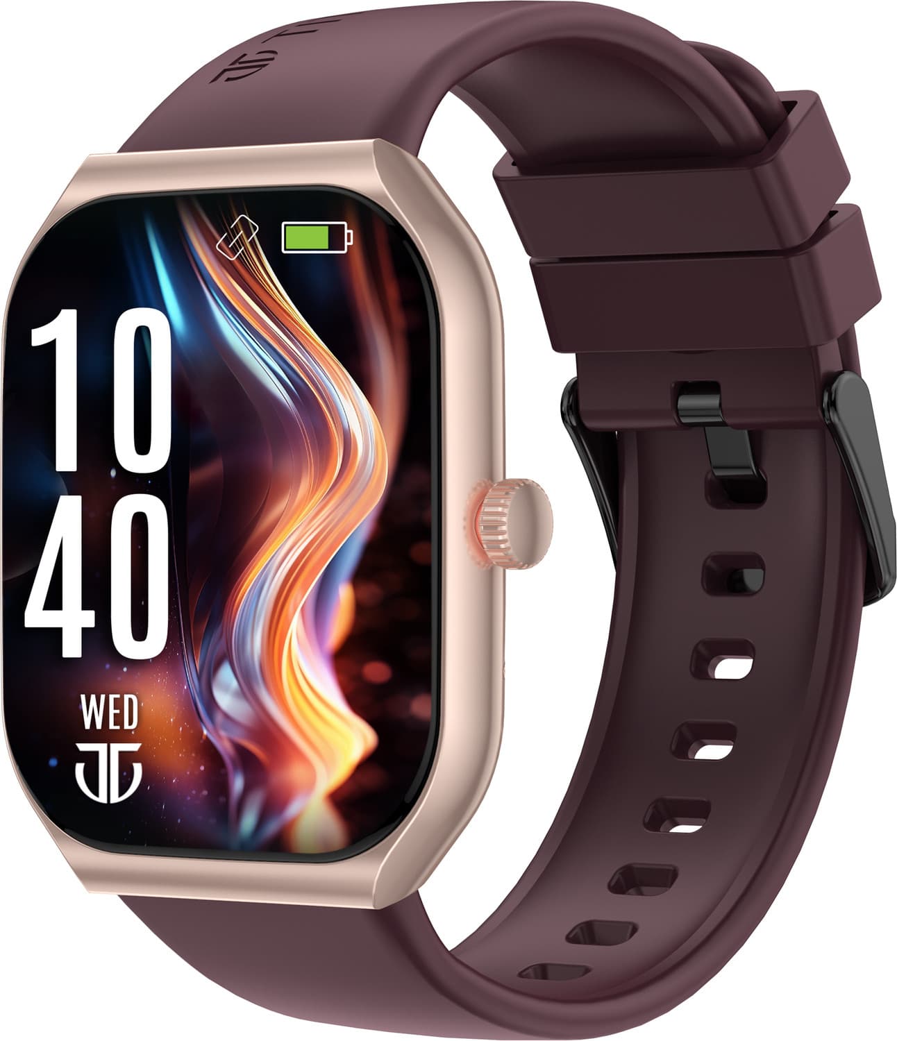 Titan Smart 3|1.96'' AMOLED Display|SingleSync BT Calling|Fast Charging|110+ Sports Smartwatch