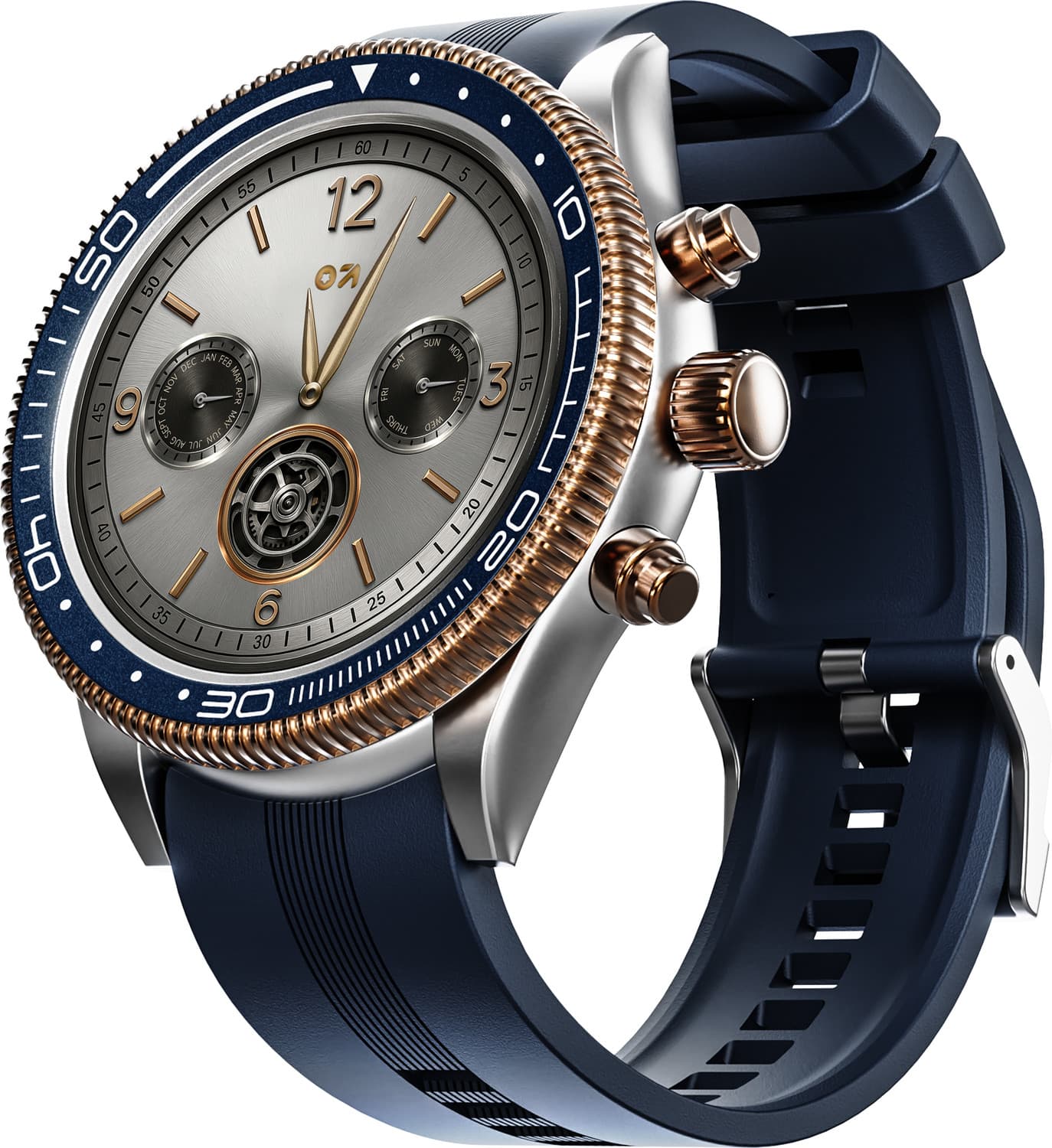 GOBOULT (formerly Boult) Saber 1.43" AMOLED Screen, Rotating Bezel, 700 Nits Brightness Smartwatch