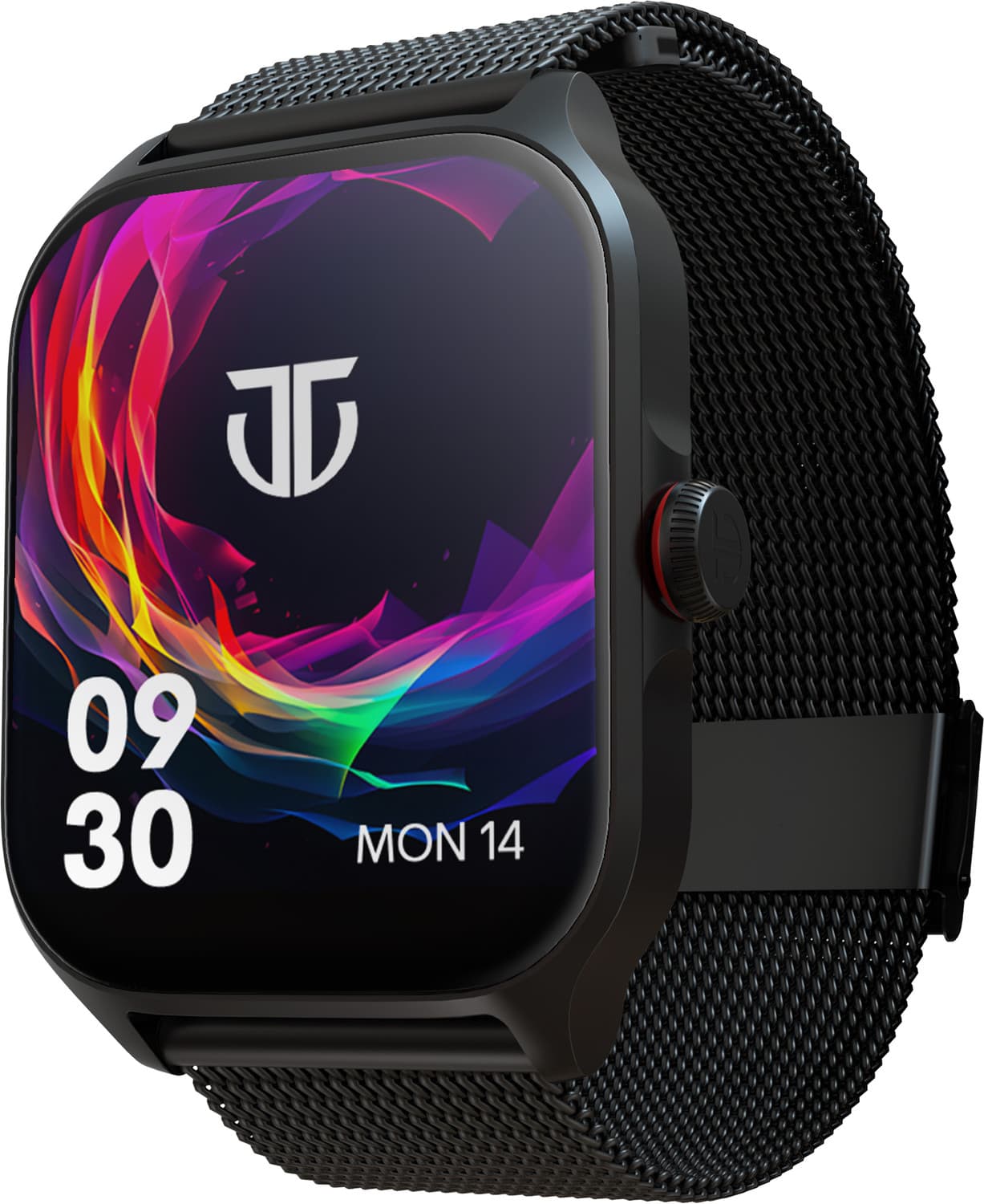 Titan Zeal with 1.85 inch AMOLED Display with AOD|390x450|Functional Crown|BT Calling Smartwatch