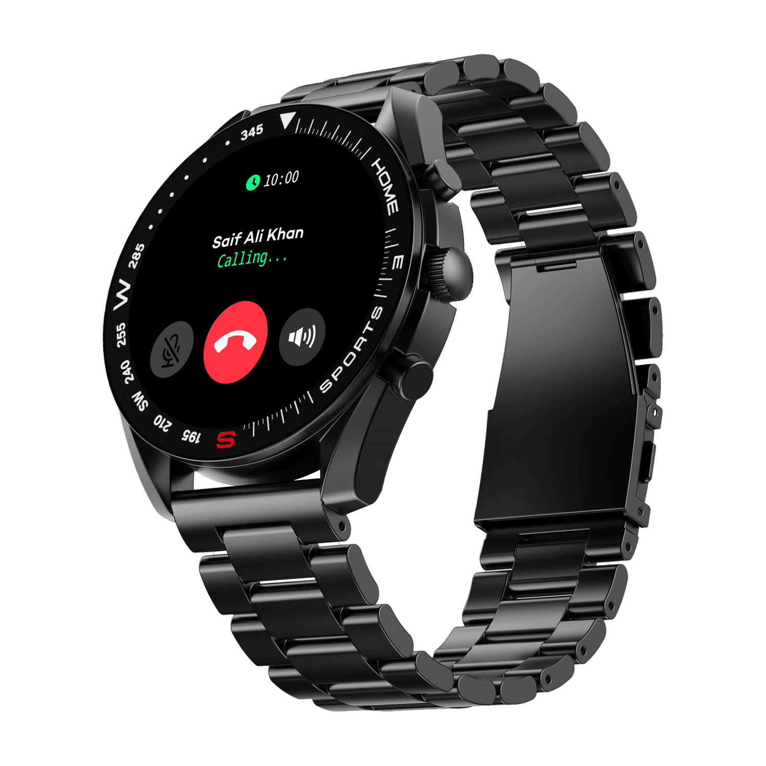 Boult Mirage 1.39" Screen, BT Calling, Working Crown, Zinc Alloy Frame, 500 Nits, SpO2 Smartwatch