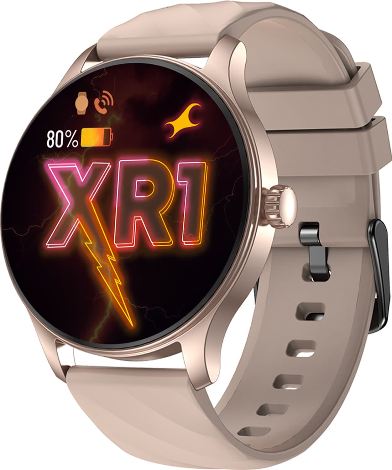 Fastrack Fastrack Revoltt XR1 35mm,Round HD Display,SingleSync BT Calling,Advance Chipset Smartwatch