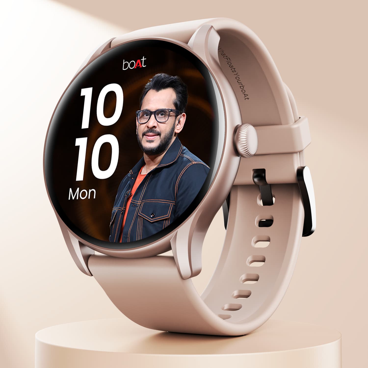 boAt Lunar Connect Ace with 1.43 " AMOLED Display, BT Calling, 100+ Sports Mode, IP68 Smartwatch