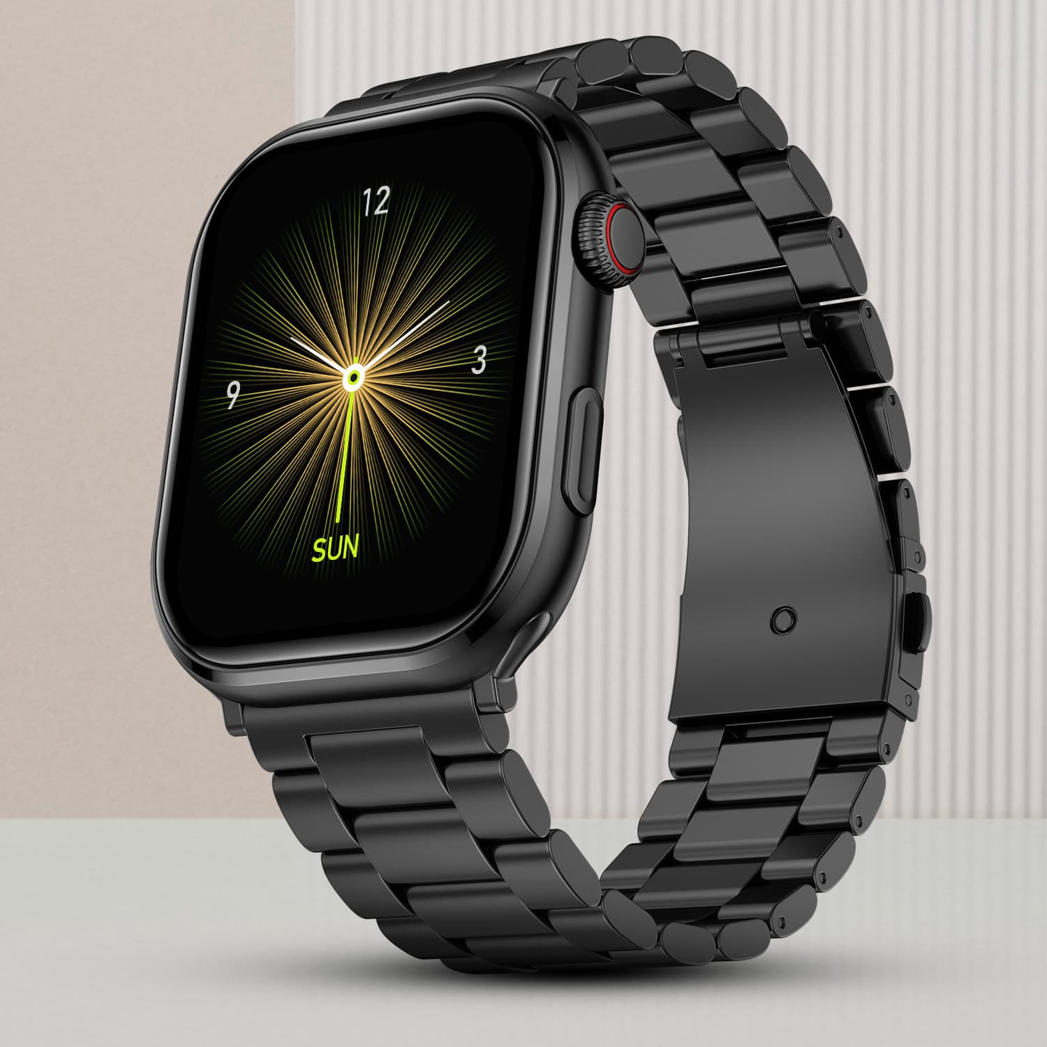 Fire-Boltt Brillia Pro 51.3mm (2.02) Largest AMOLED Display, Bluetooth Calling,Premium Look Smartwatch