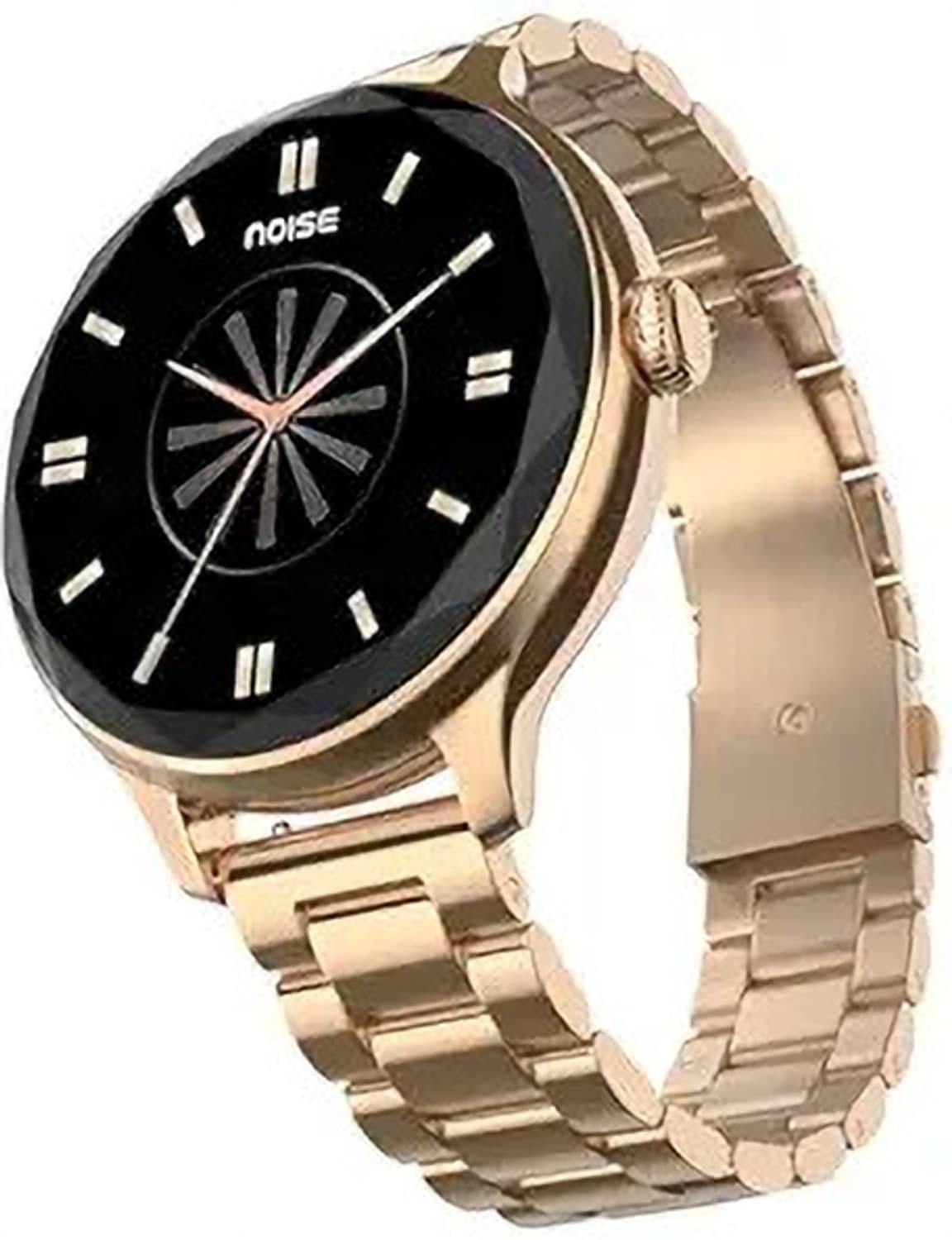 Noise Grace Women's Collection 1.1 AMOLED Display with Diamond Cut Metal Dial Smartwatch