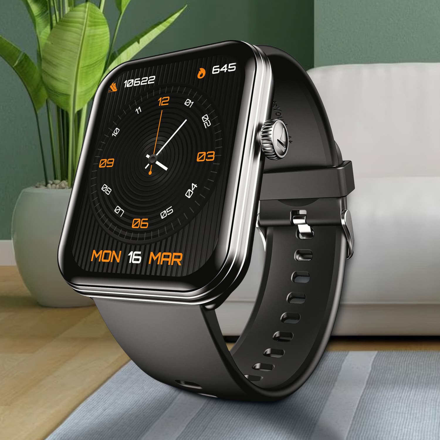 boAt Storm Plus with 1.78'' AMOLED Display, BT Calling, 100+ Sports Modes Smartwatch
