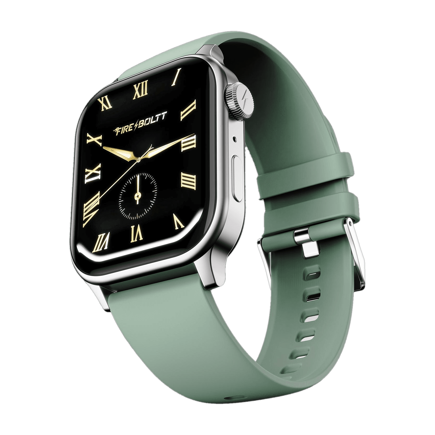 Fire-Boltt Rise Bluetooth Calling 47mm (1.85), Metal Bod & Rotating Crown, 123 Sports Smartwatch