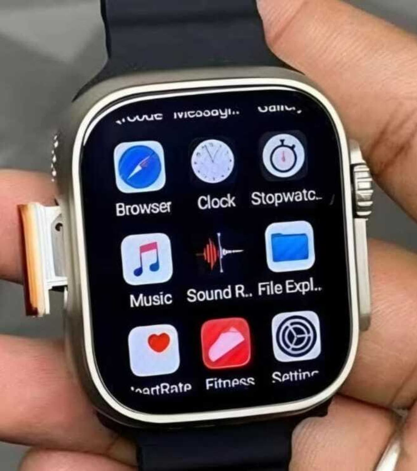 Onikuma T800 Smartwatch Bluetooth calling Amoled Large Screen Smartwatch