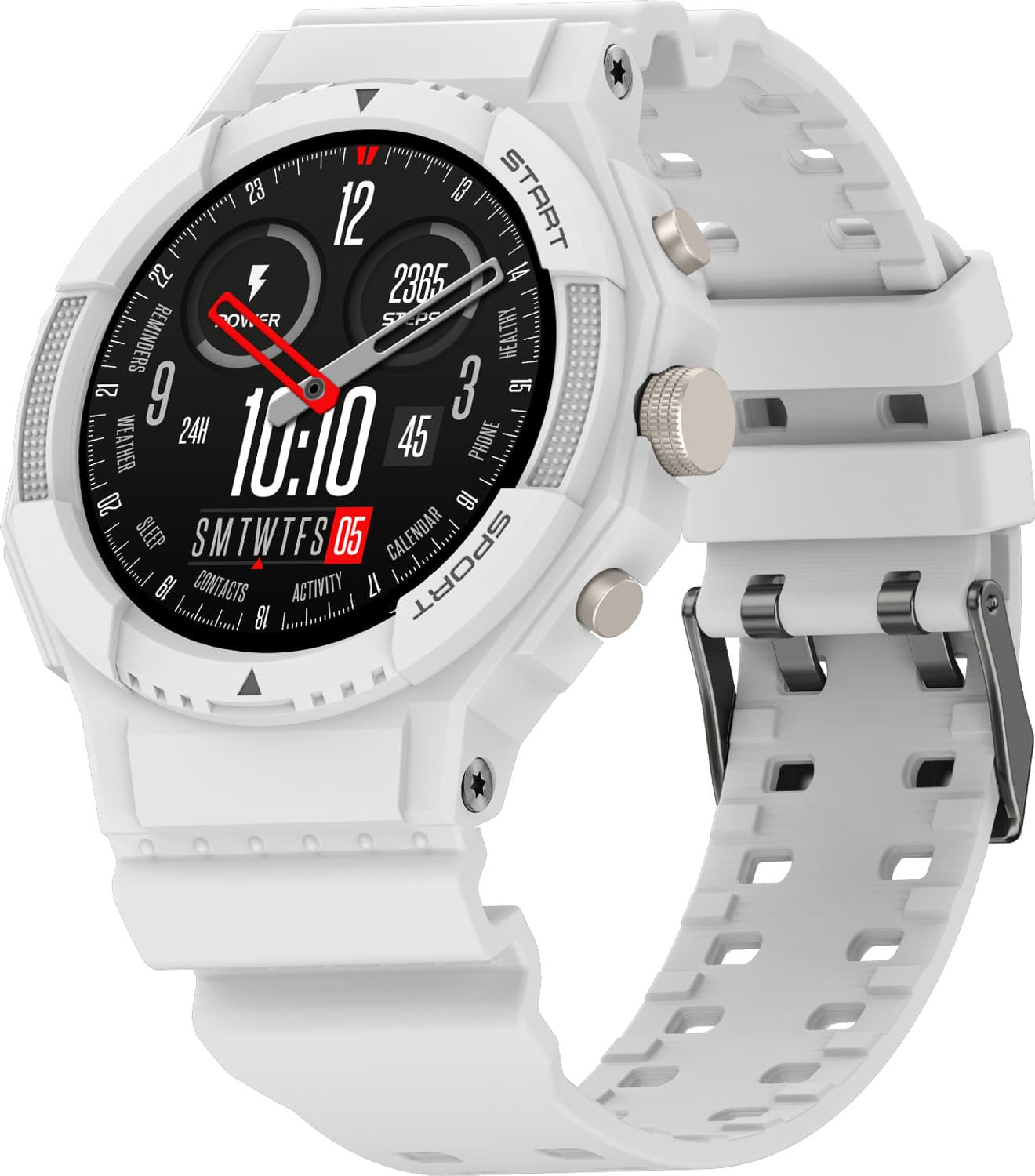 Fire-Boltt Quest 35.3mm (1.39 inch) Display, GPS, BT call, 100+ Sports Modes, Rugged Smartwatch