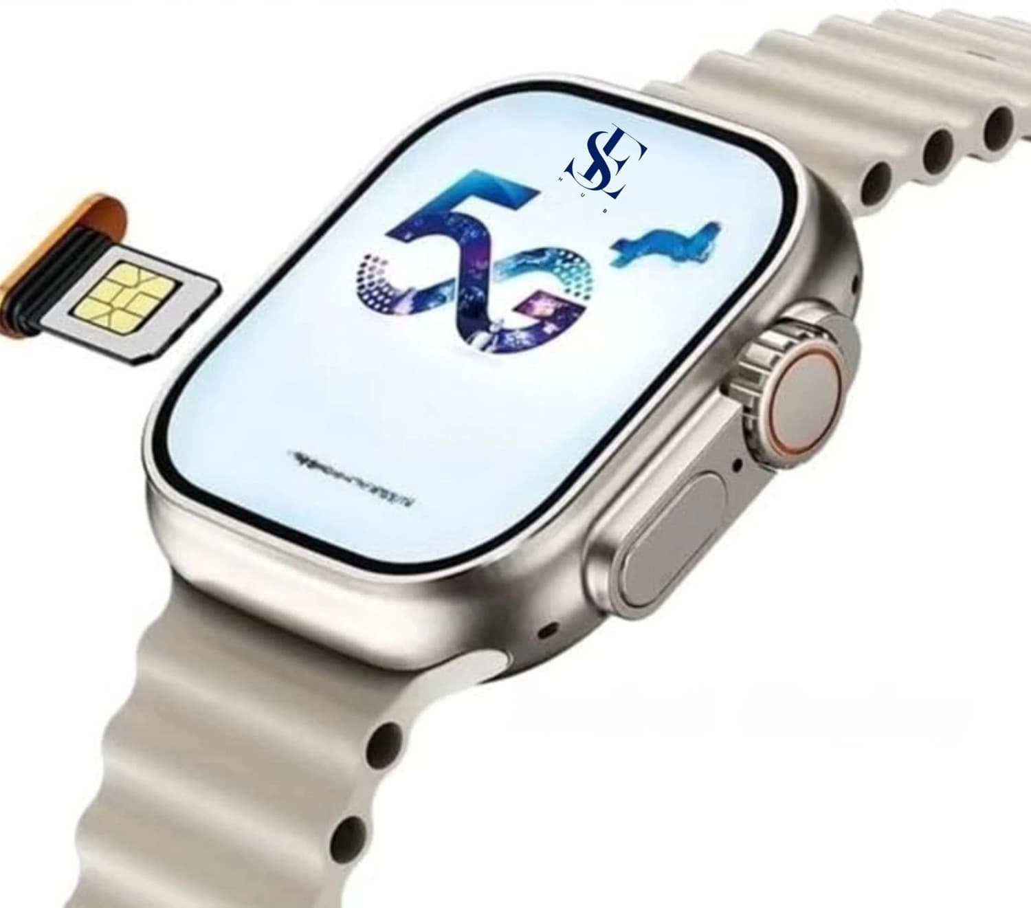 SEHUB WS10 Ultra 3+1 Premium 5G Smart Watch 8 GB RAM+128 GB Storage |Rotating Camera Smartwatch