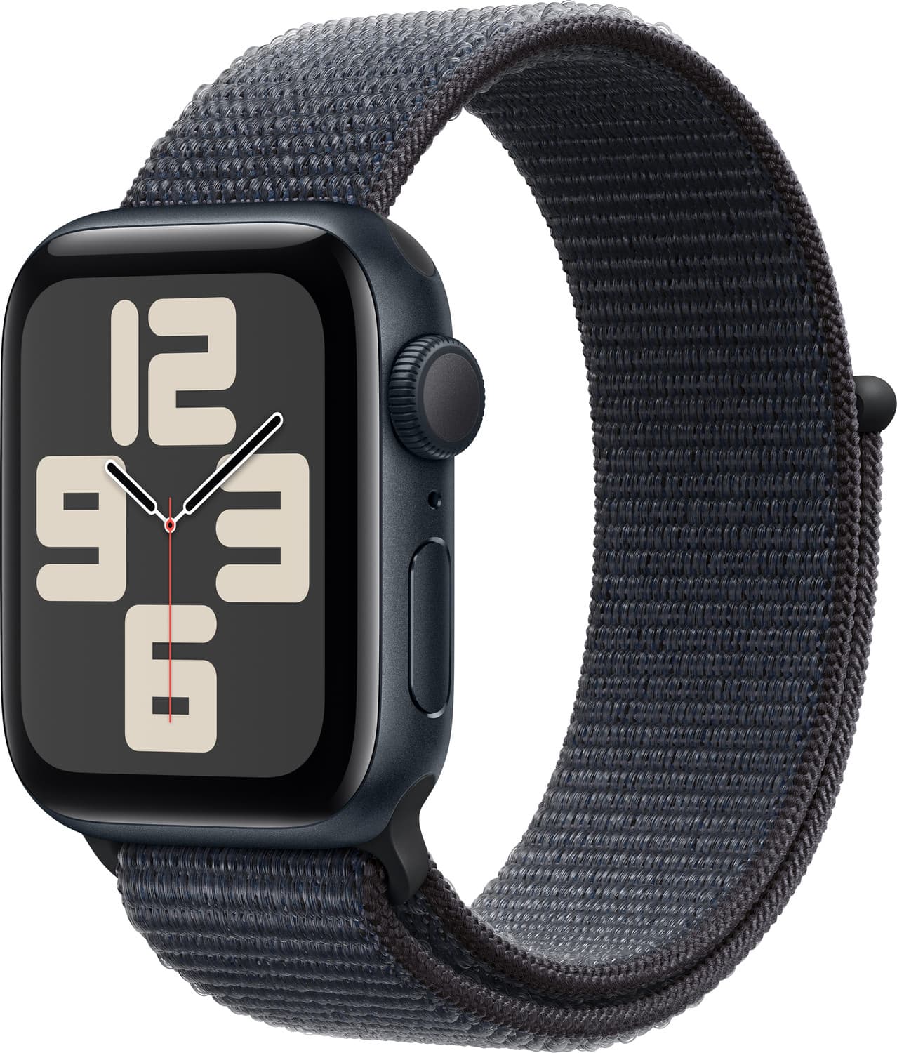 Apple Watch SE GPS 40mm Midnight Aluminium with Ink Sport Loop