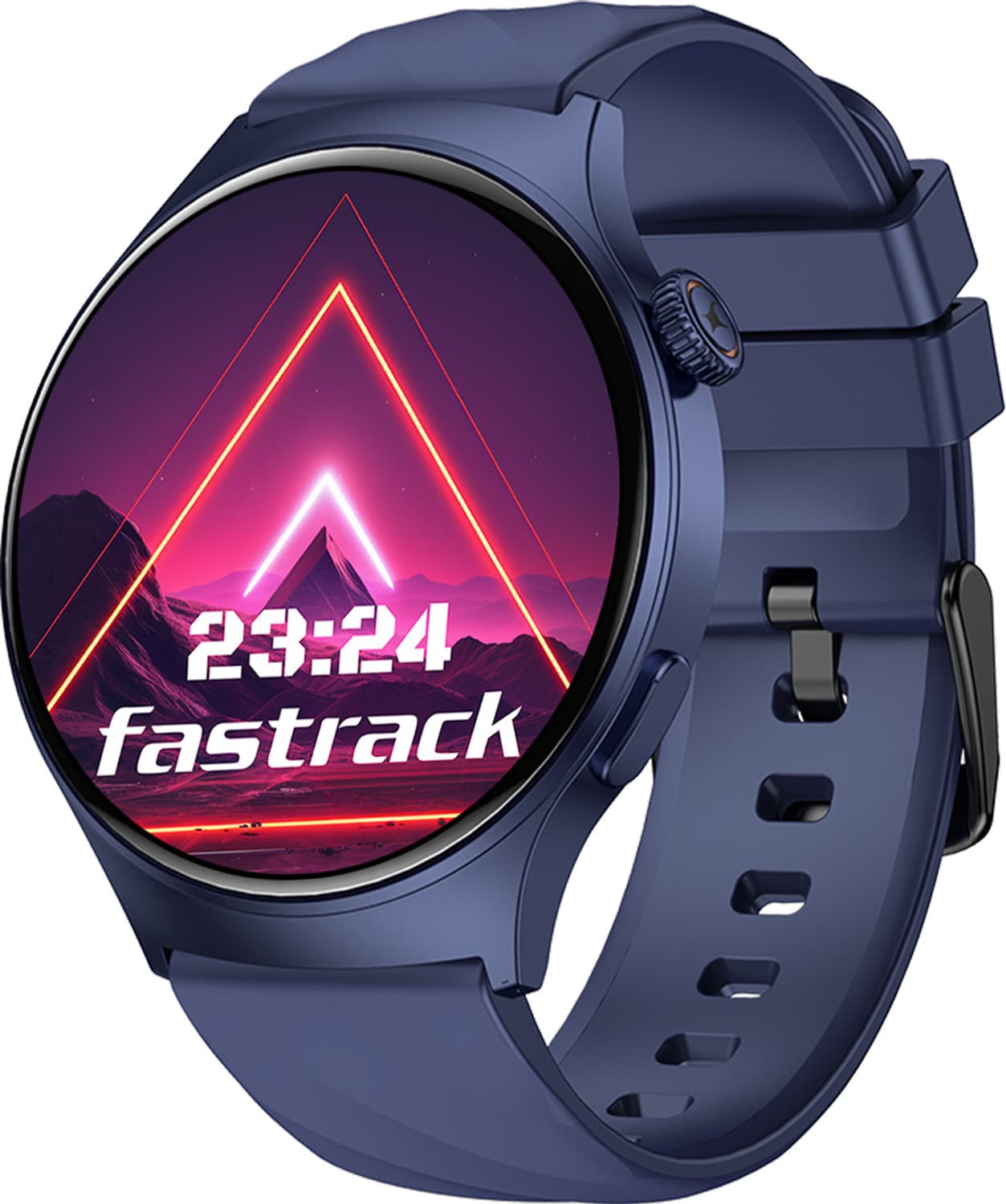 Fastrack Optimus Pro with 1.43" AMOLED Display & AOD(466x466),Functional Crown,BT Calling Smartwatch