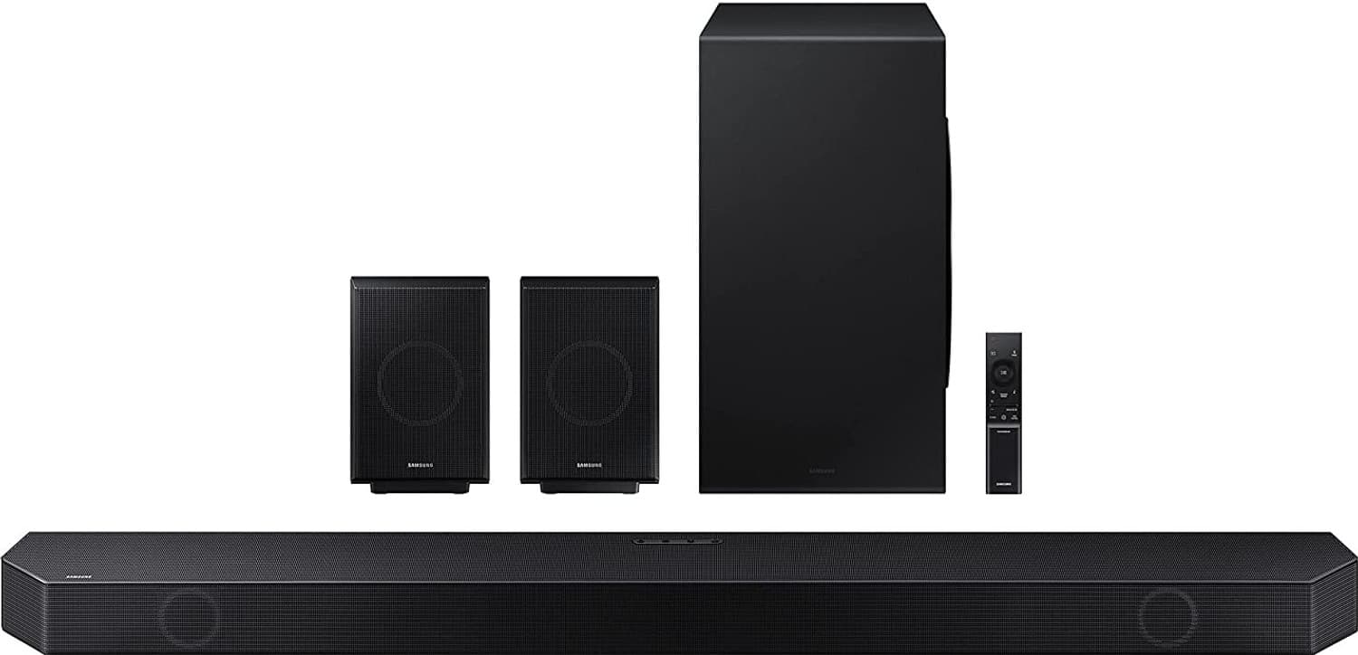 SAMSUNG HW-Q990C/XL Wireless Dolby Atmos Wi-fi, Q-Symphony Built-in Alexa 656 W Bluetooth Soundbar