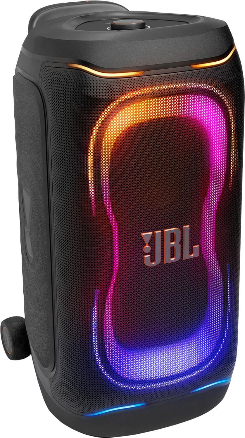 jbl partybox 330 ai sound boost futuristic light show 18hrs play time smart eq mode 280 w bluetooth party speaker