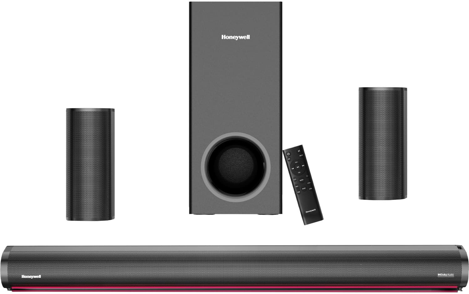 Honeywell Trueno U7000 Dolby Audio 500 W Bluetooth Soundbar