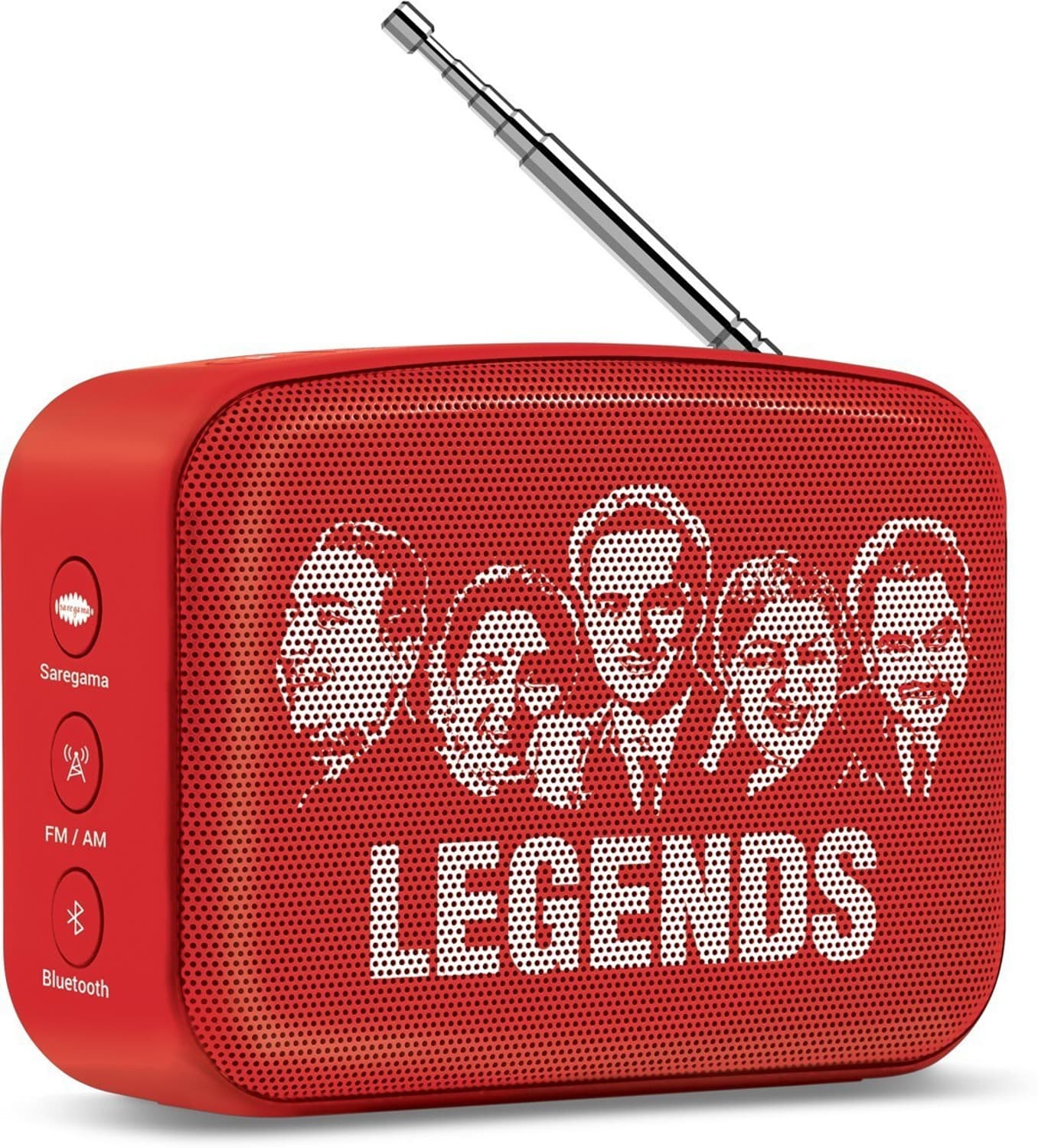 saregama Carvaan Mini SCM02 3 W Bluetooth Speaker (Sunset Red, Stereo Channel)