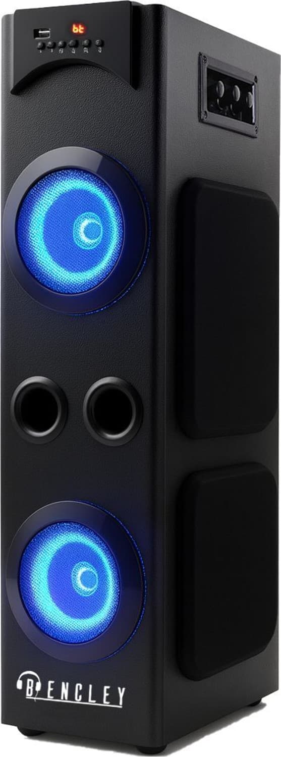 Bencley LEGACY BASS DOUBLE WOOFER With Multi-Color Neon Lights 115 W Bluetooth Home Audio Speaker