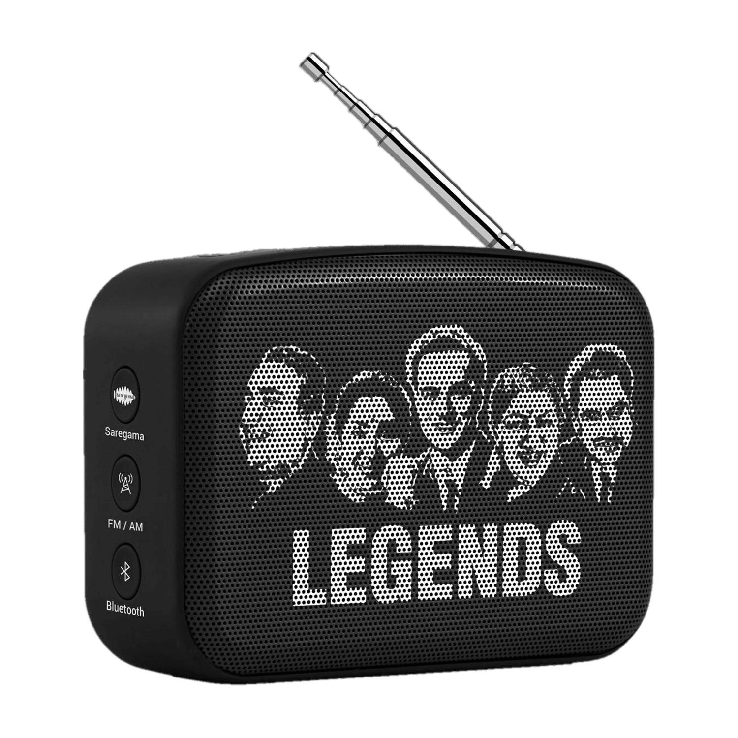 saregama Carvaan Mini SCM02 3 W Bluetooth Speaker (Moonlight Black, Stereo Channel)