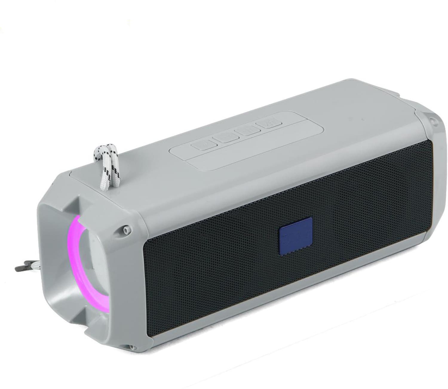 GOOD FUN Bluetooth Speaker/deep bass Playing with Mobile | Tablet | Laptop | USB 10 W 10 W Bluetooth Home Audio Speaker (Grey, Stereo Channel)
