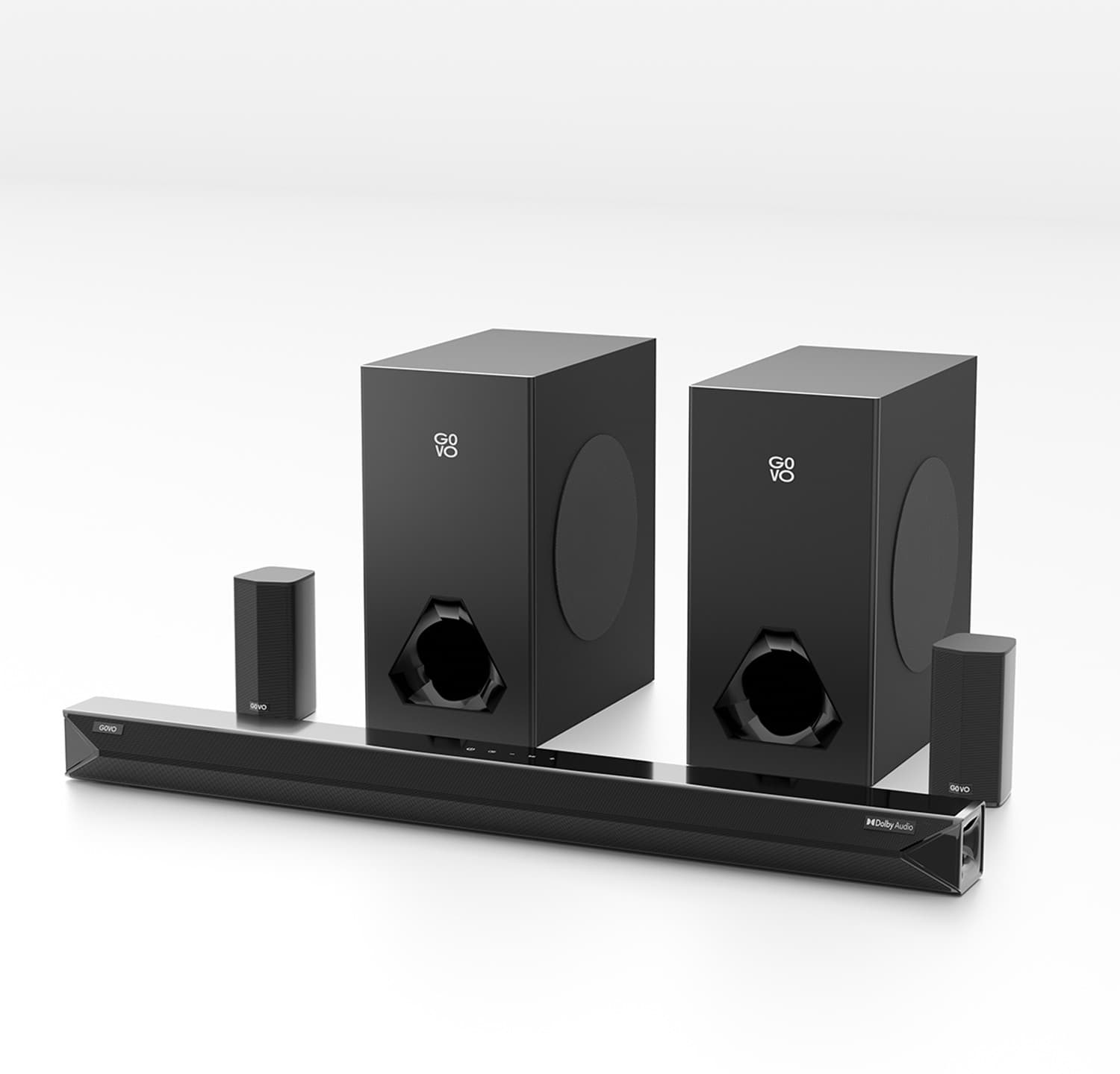 GOVO GOSURROUND 999W, Dolby Digital, Wirelss Satellites 700 W Bluetooth Soundbar