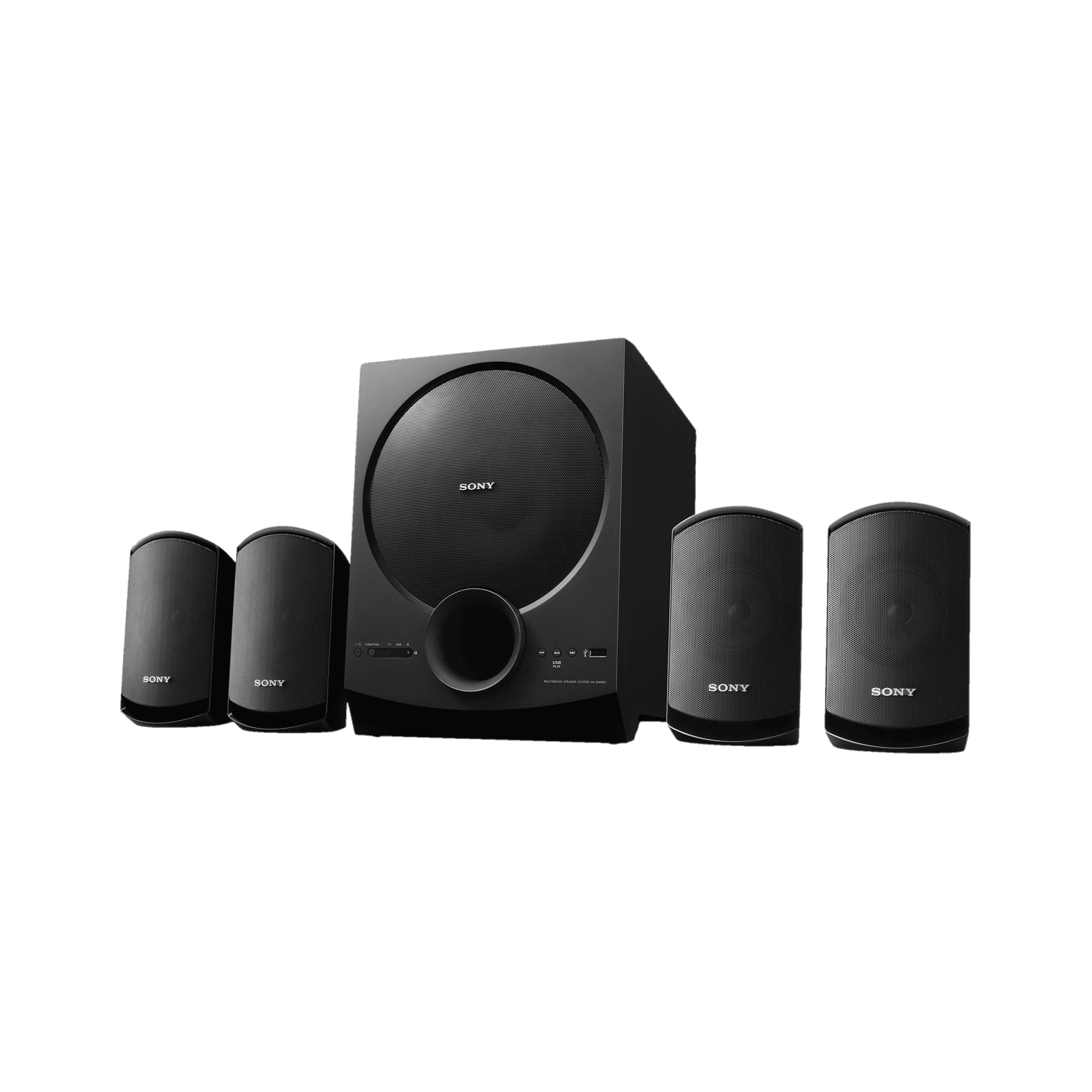 SONY SA-D40M2 4.1ch, 100w Power Output & Subwoofer(USB,AUX,Remote Control) 100 W Bluetooth Home Theatre