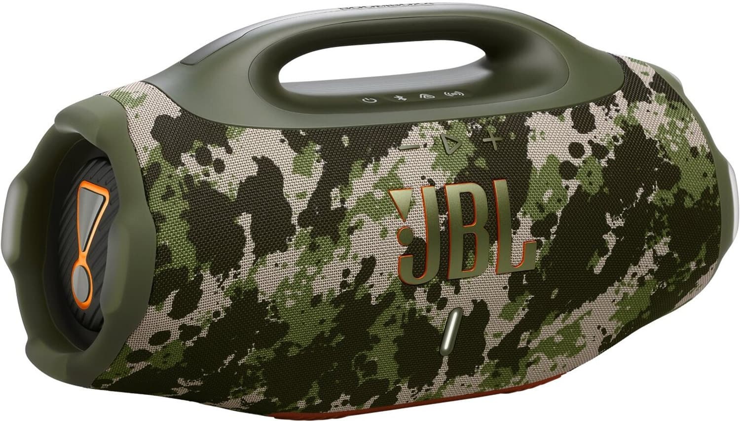 JBL Boombox 4,AI Sound Boost,34H Playtime,Multi-speaker connection by Auracast, IP68 210 W Bluetooth Speaker (Squad, Stereo Channel)