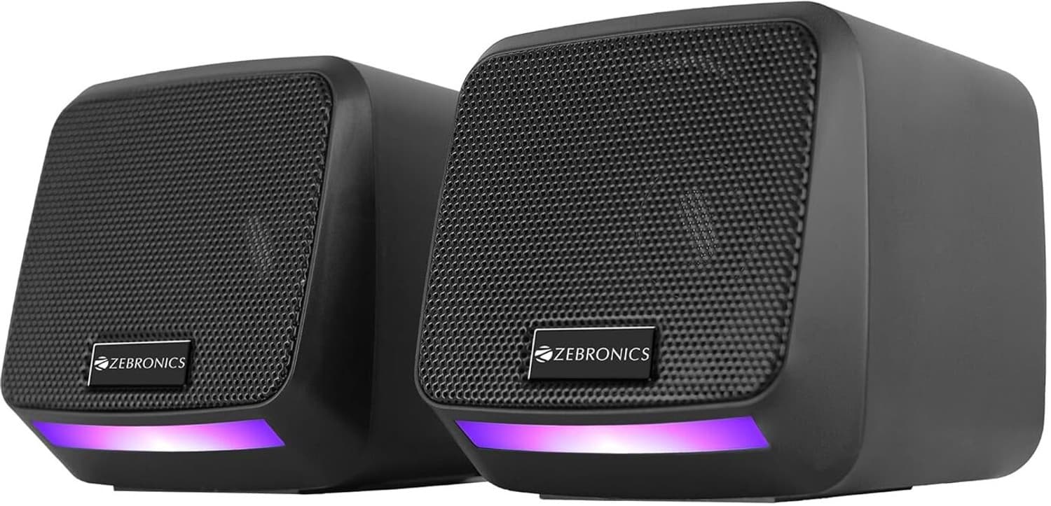 ZEBRONICS ZEB-IGLOO 1 (Black) 8 W Laptop/Desktop Speaker