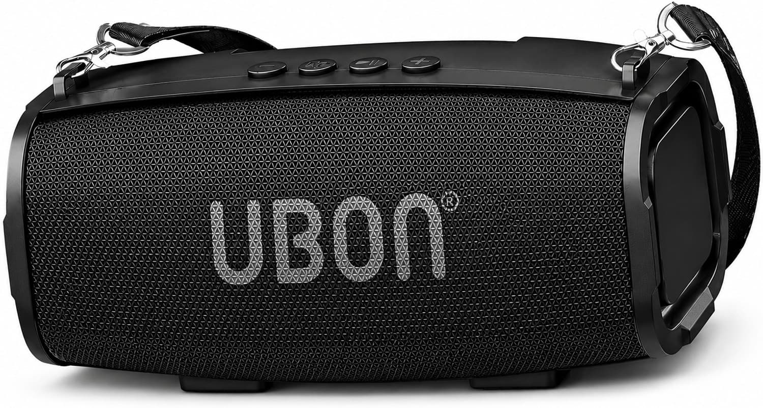 Ubon Bluetooth Speaker SP-65 With 10 Hours Playtime and 20watts 20 W Bluetooth Laptop/Desktop Speaker (Black, 2.0 Channel)