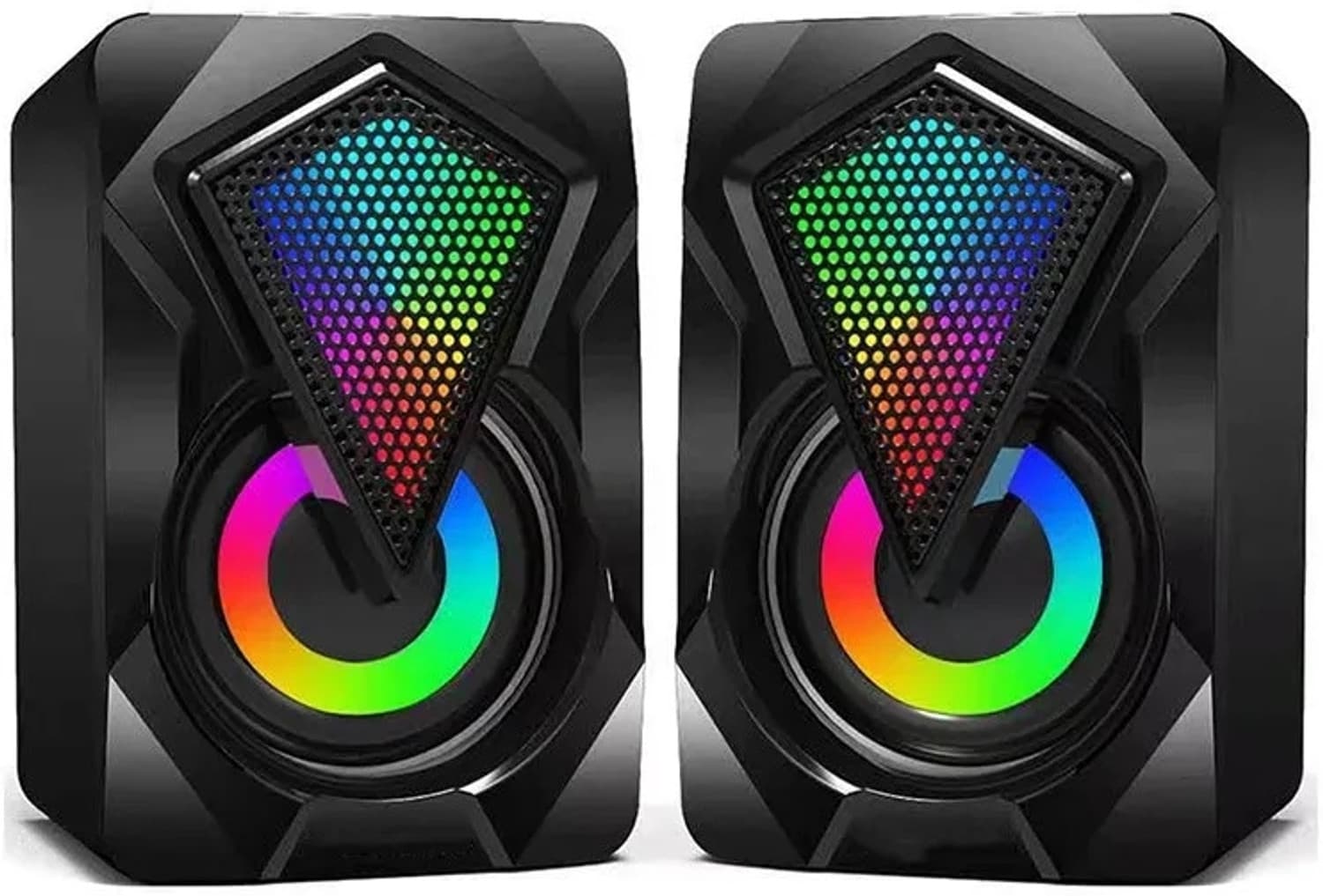 fire turtle with Colourful LED Modes System for PC Laptop 10 W Laptop/Desktop Speake 10 W Bluetooth Laptop/Desktop Speaker