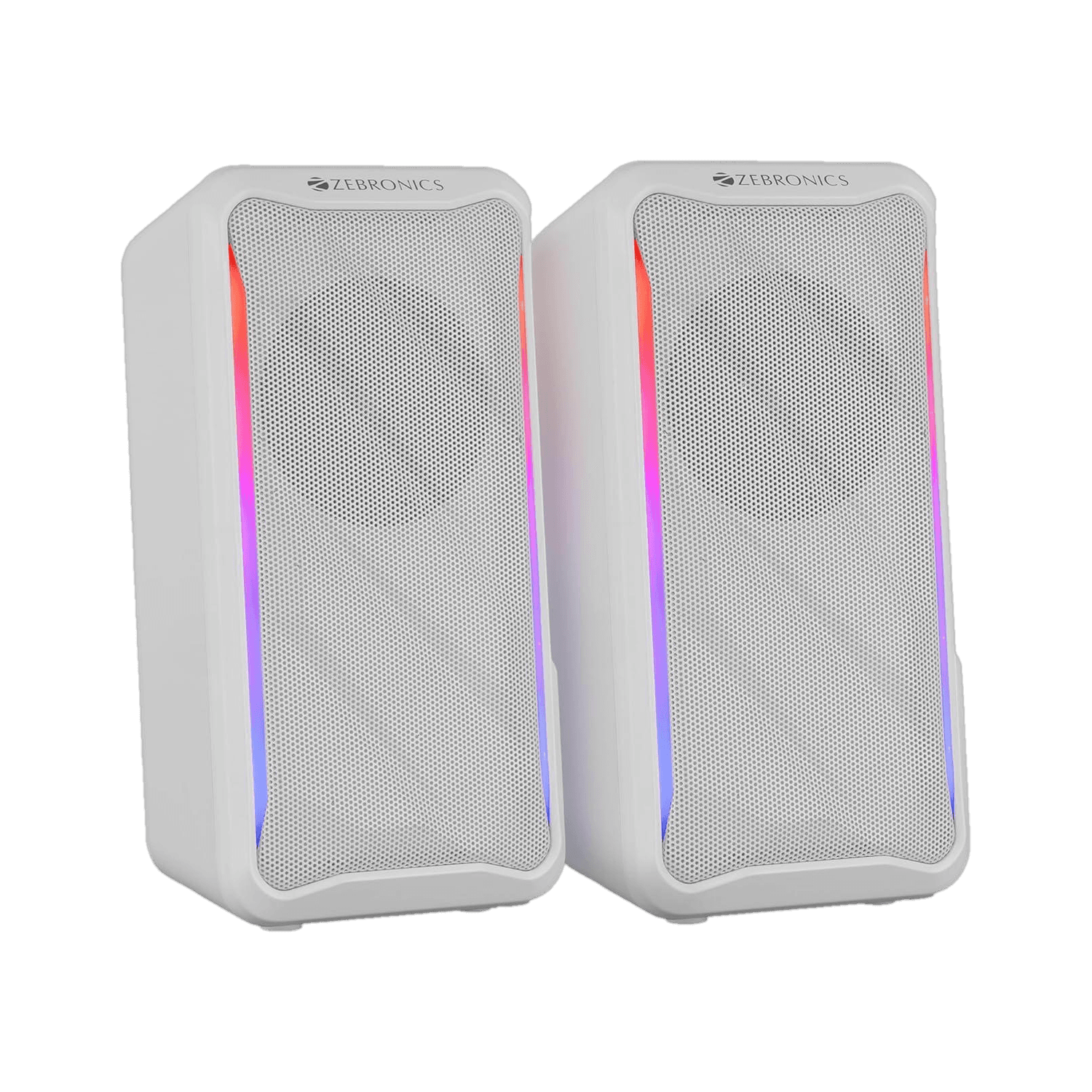ZEBRONICS ZEB-IGLOO 2 (White) 10 W Laptop/Desktop Speaker