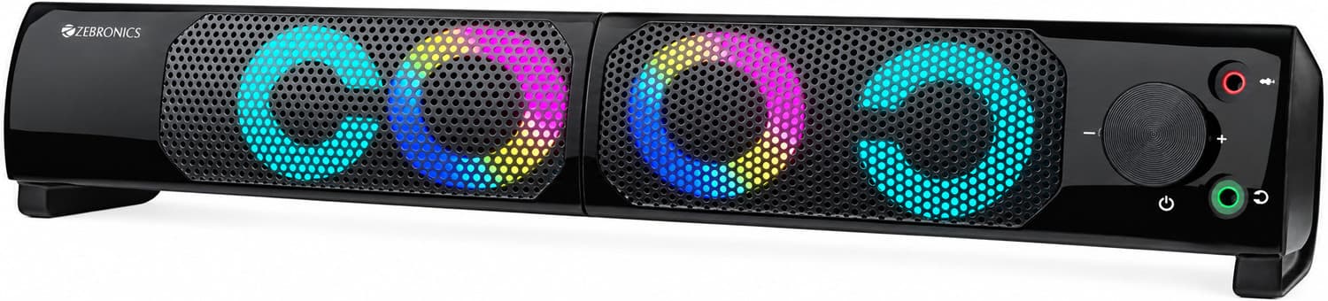 zebronics zeb wonderbar 10 w laptop desktop speaker