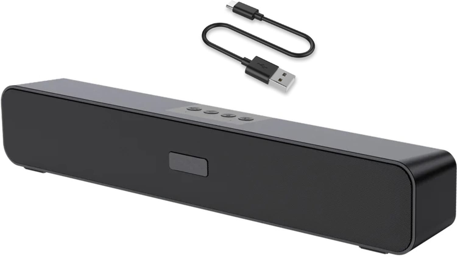 Soroo Future (Portable Home TV SOUNDBAR) Dynamic Thunder Sound 1500mAh Battery 16W 16 W Bluetooth Laptop/Desktop Speaker (Black, 5.1 Channel)