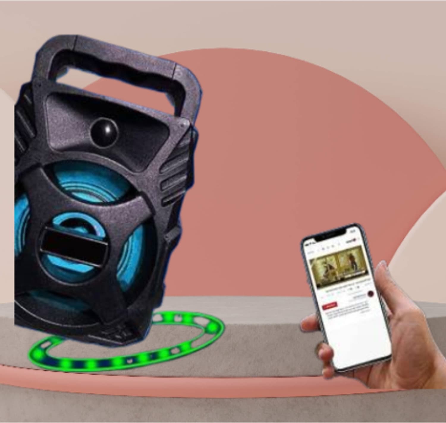 YAROH TRE50-PZ132_New Portable Bluetooth Speaker Box mini Home theater DJ Multimedia 15 W Bluetooth Speaker (Multicolor, 4.1 Channel)