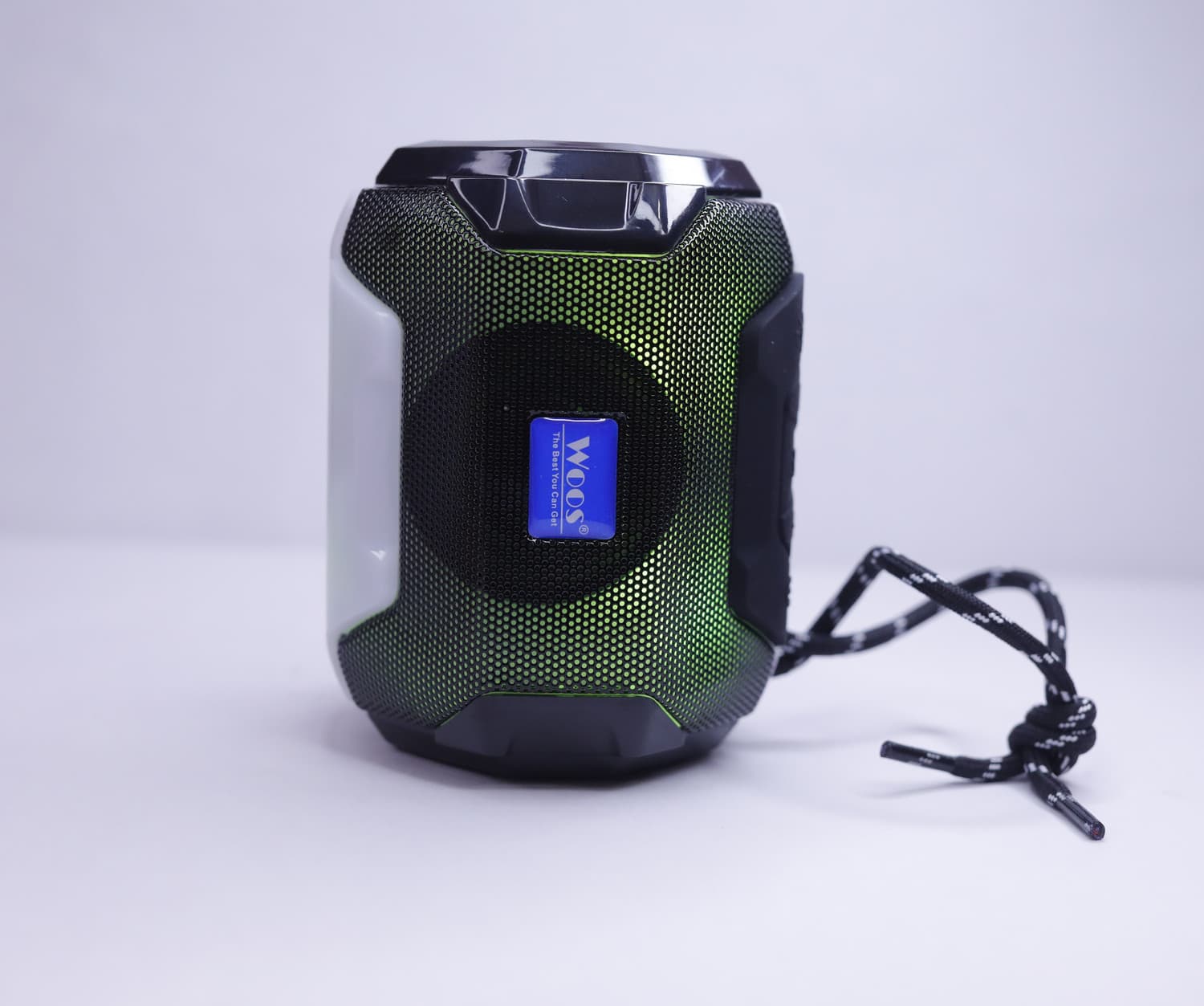 WOOS 3D Sound Bluetooth Speaker with High Bass Inbuilt Light Super Bass 10 W Bluetooth Speaker